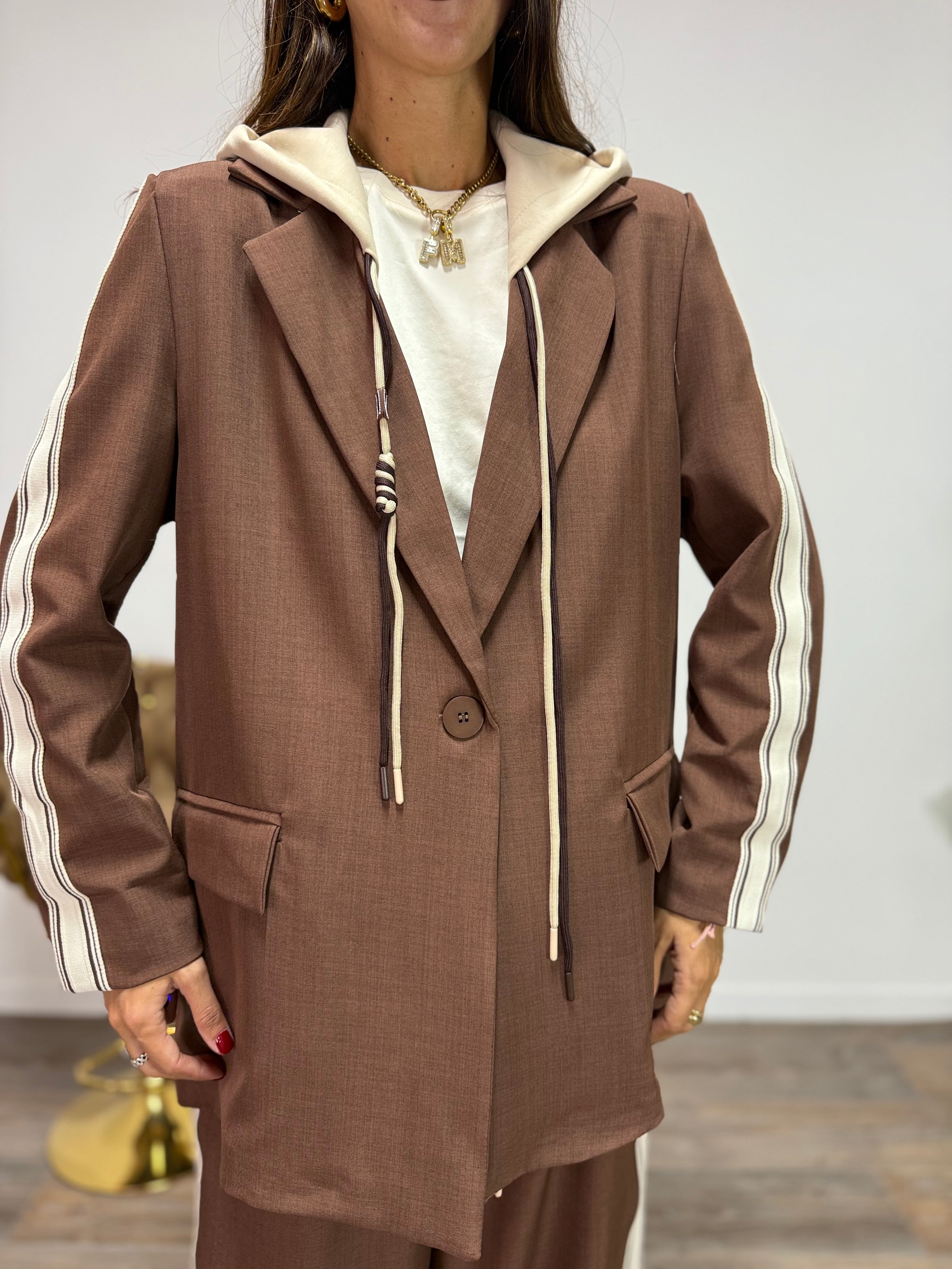 Tailleur New York Marrone