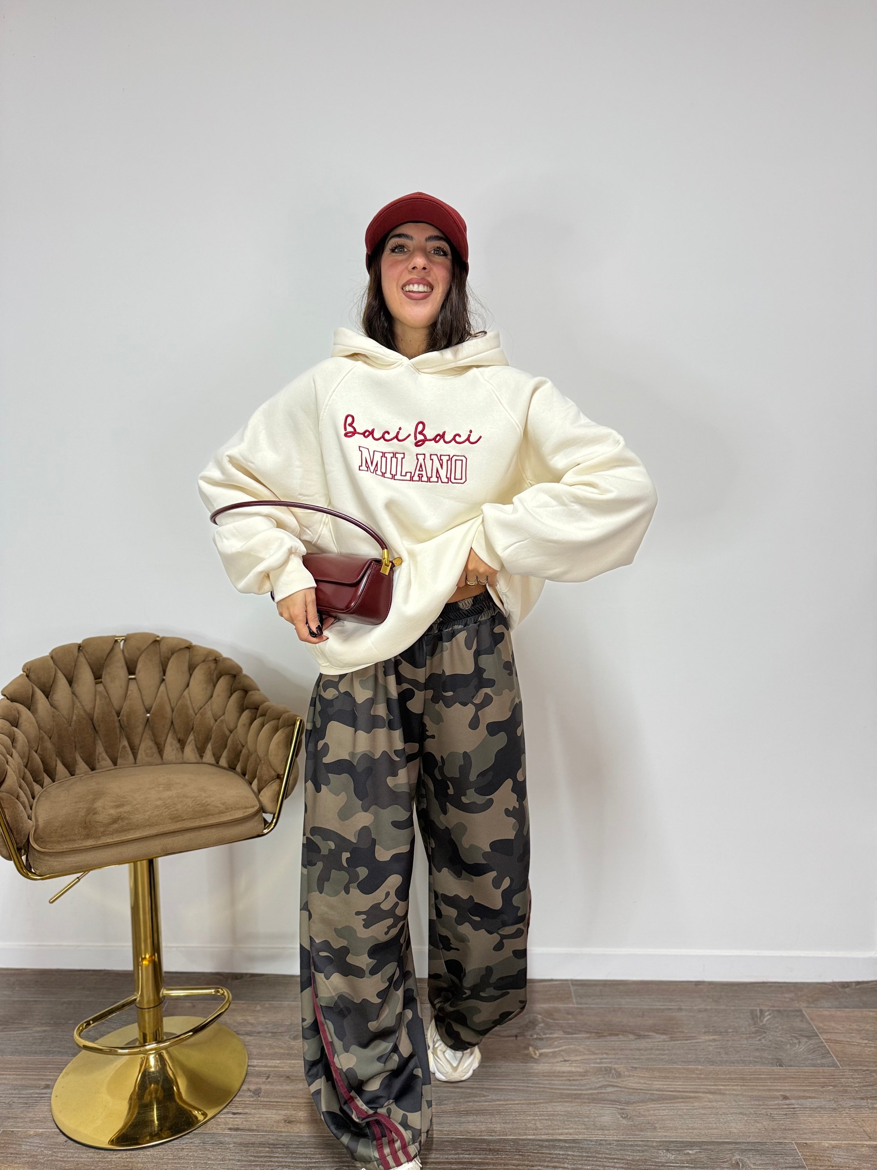 Felpa Baci Baci Milano LUMINA