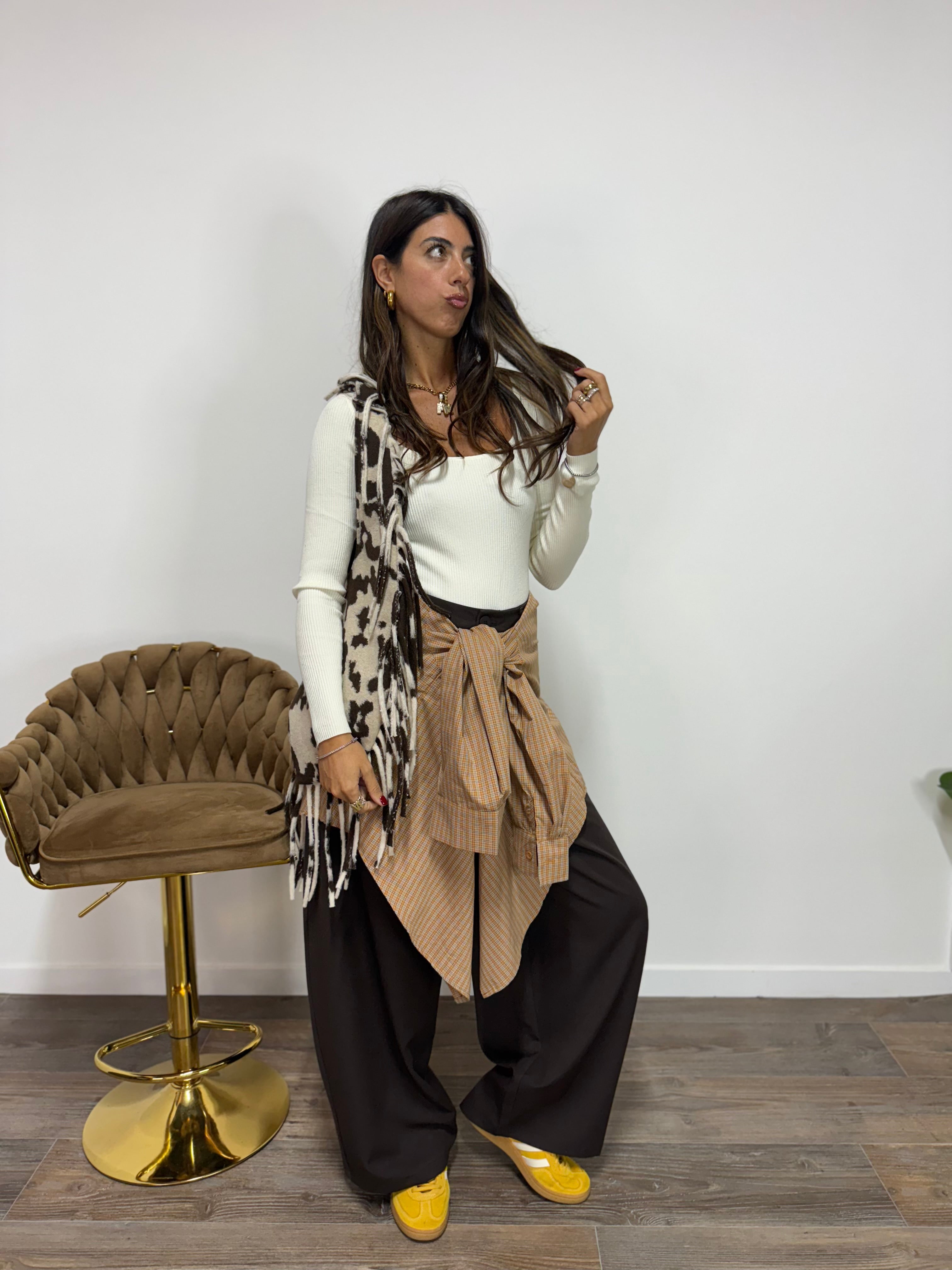 Pantalone Ballon LUMINA Brown