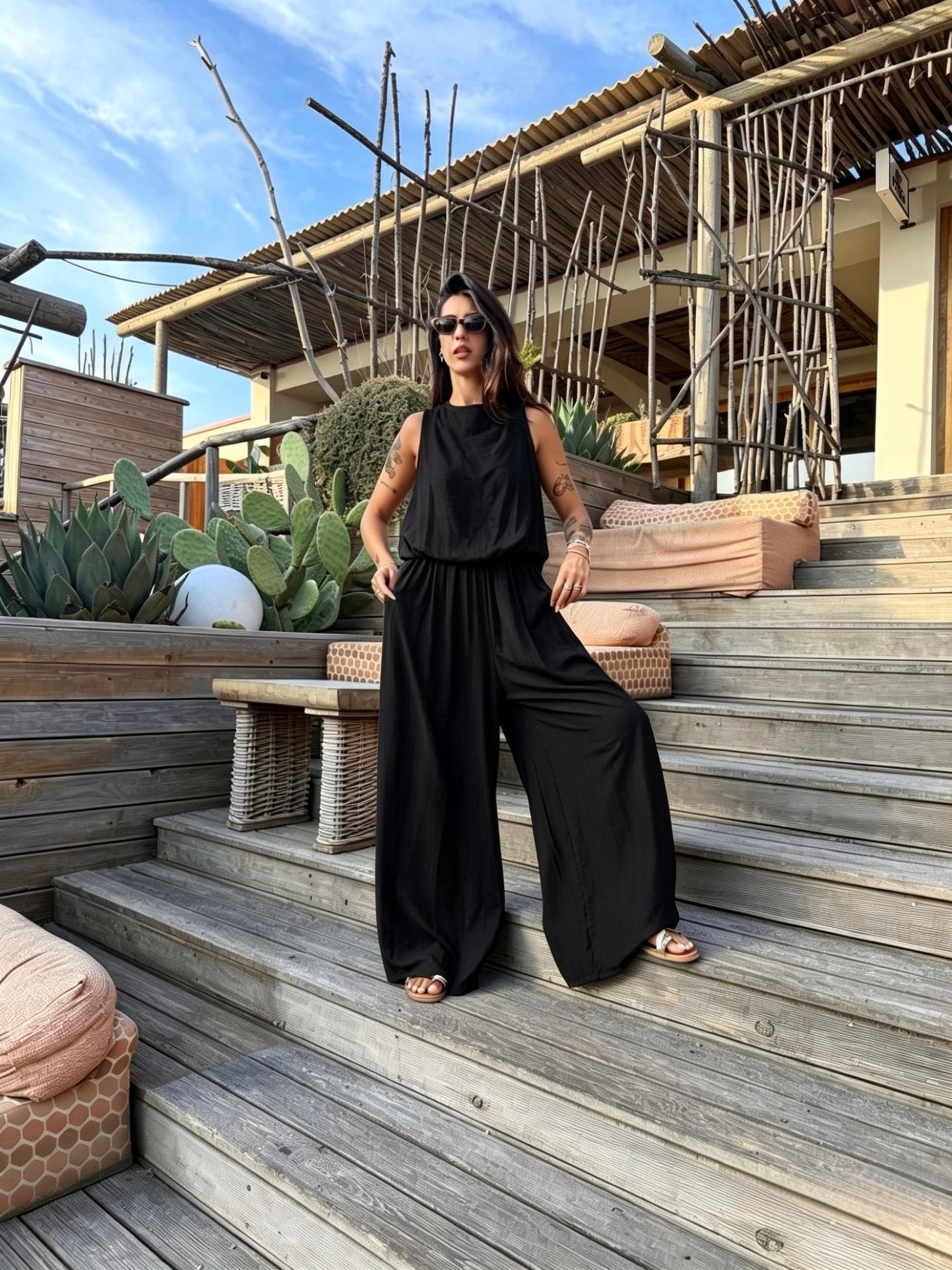 Jumpsuit Enea Nera