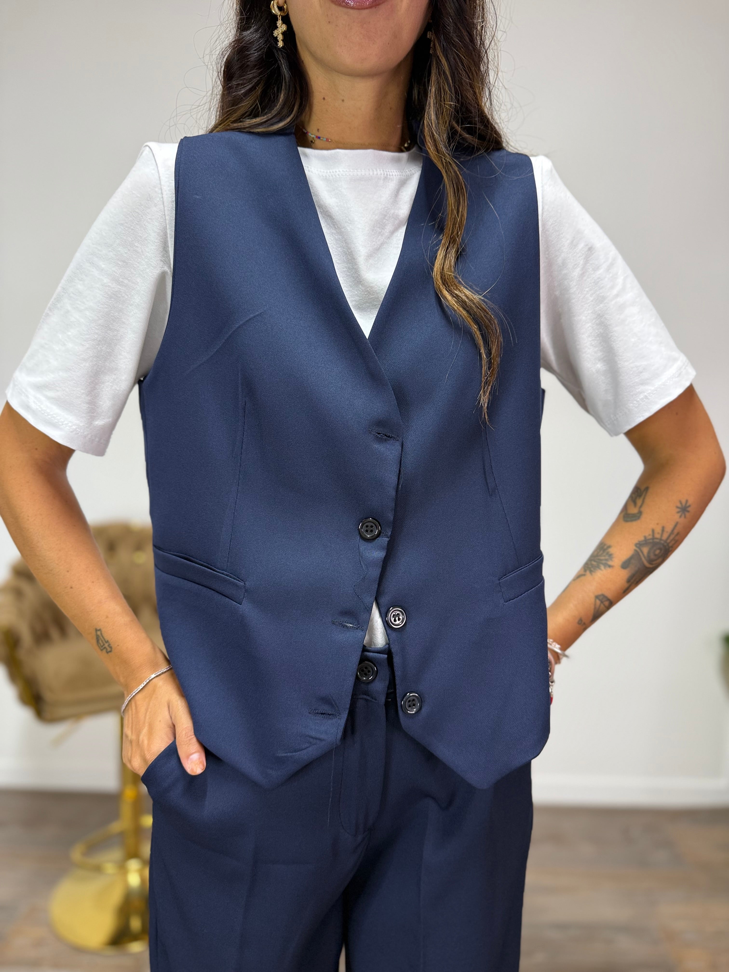 Tailleur Sally Blue
