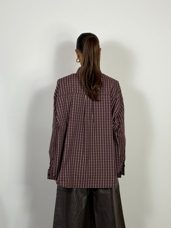 Camicia Melany Bordeaux