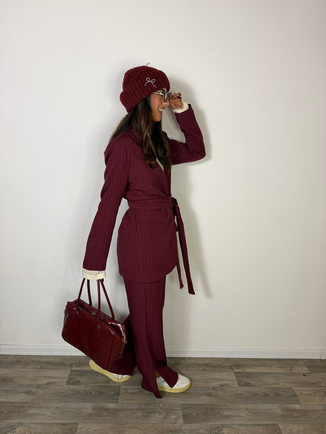 Tailleur Milano Bordeaux