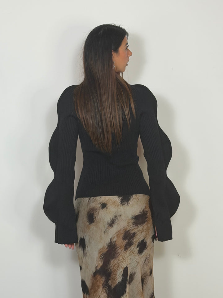 Cardigan Onda Nero