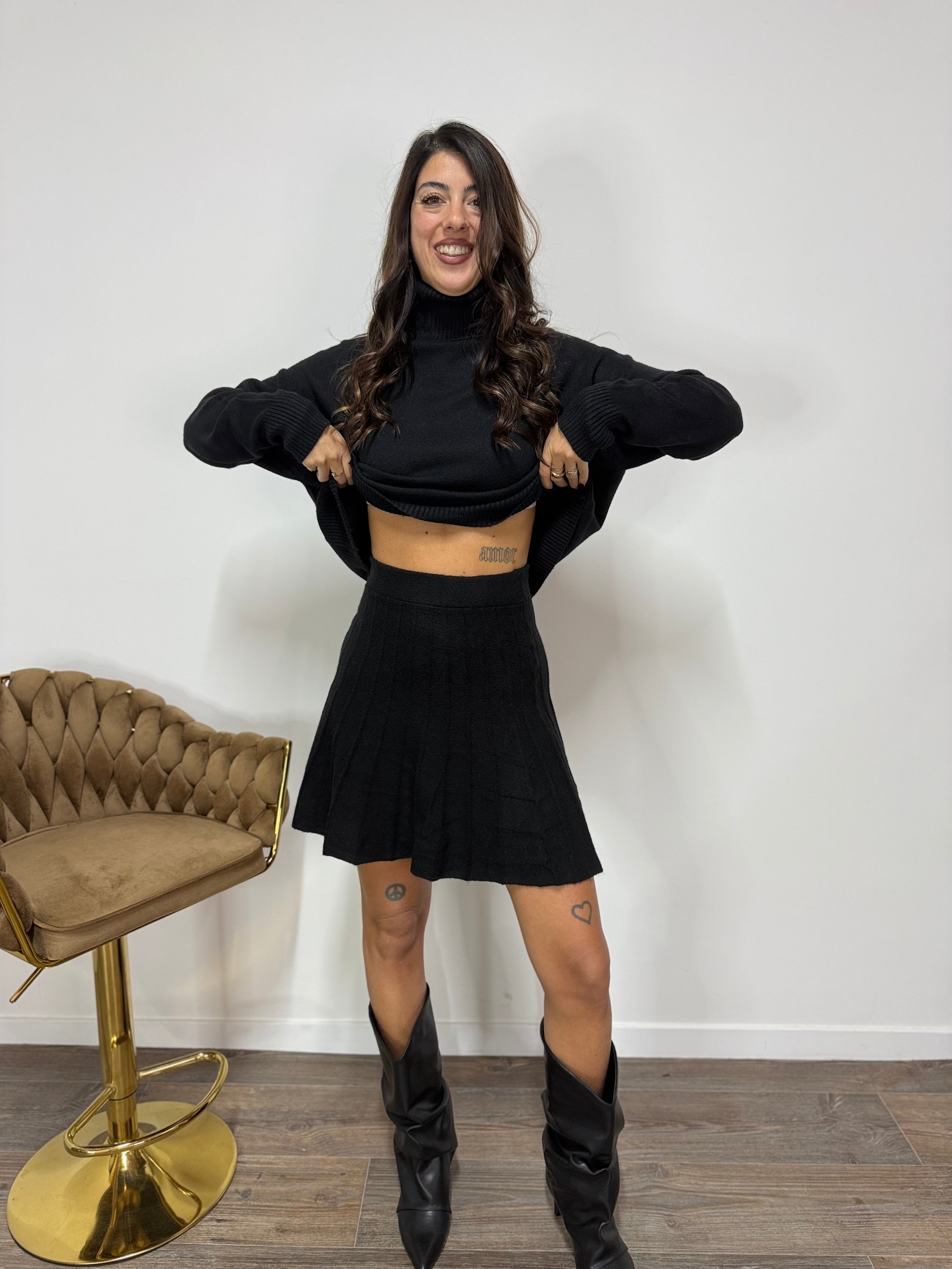 Coordinato Parigi Nero