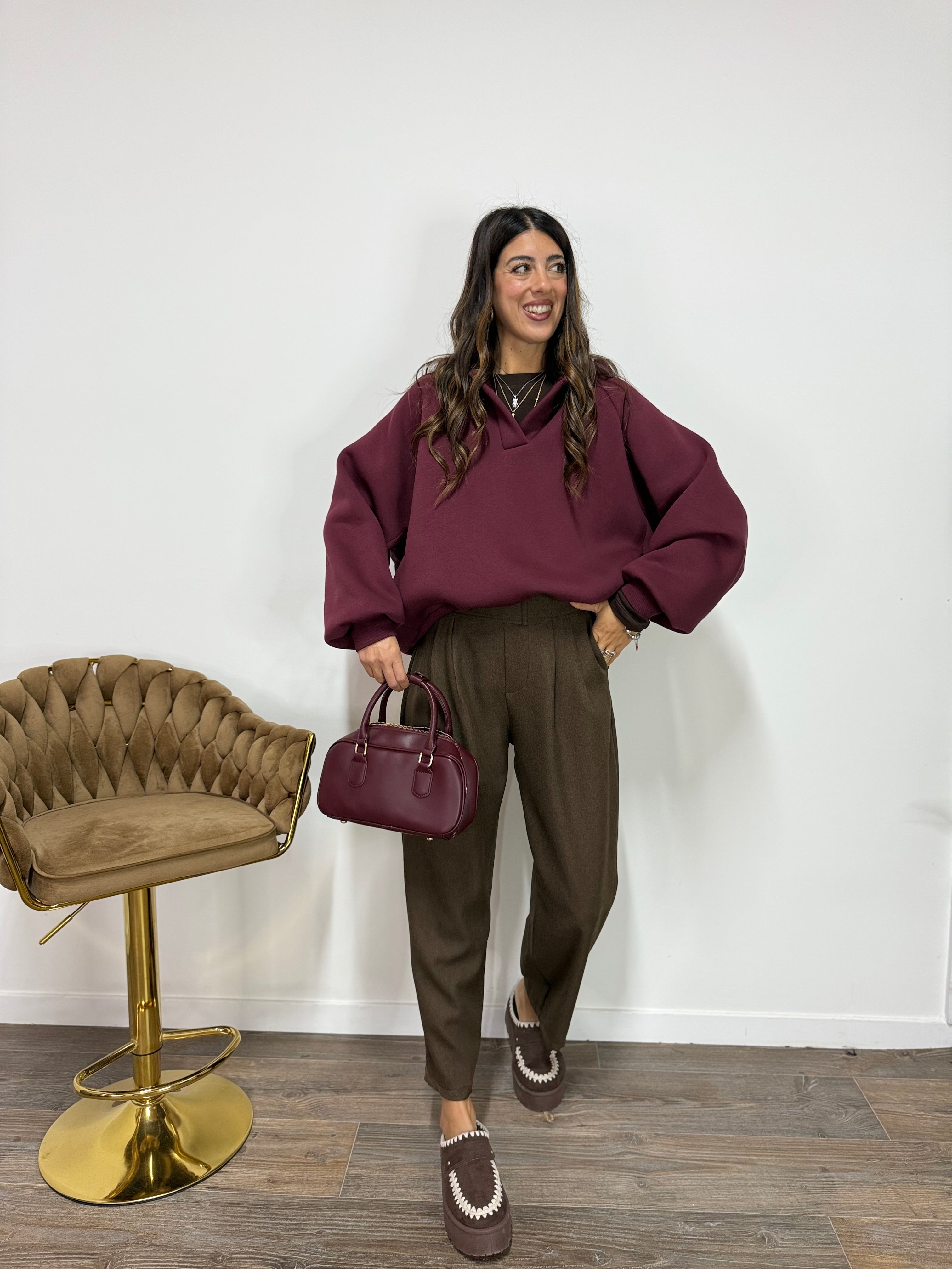 Pantalone Kyoto 2.0 Caffe