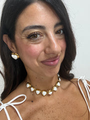 Collana Triangle White