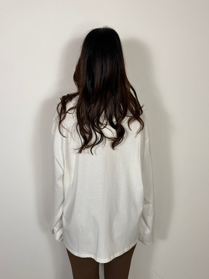 Maglia Café et Bisous LUMINA