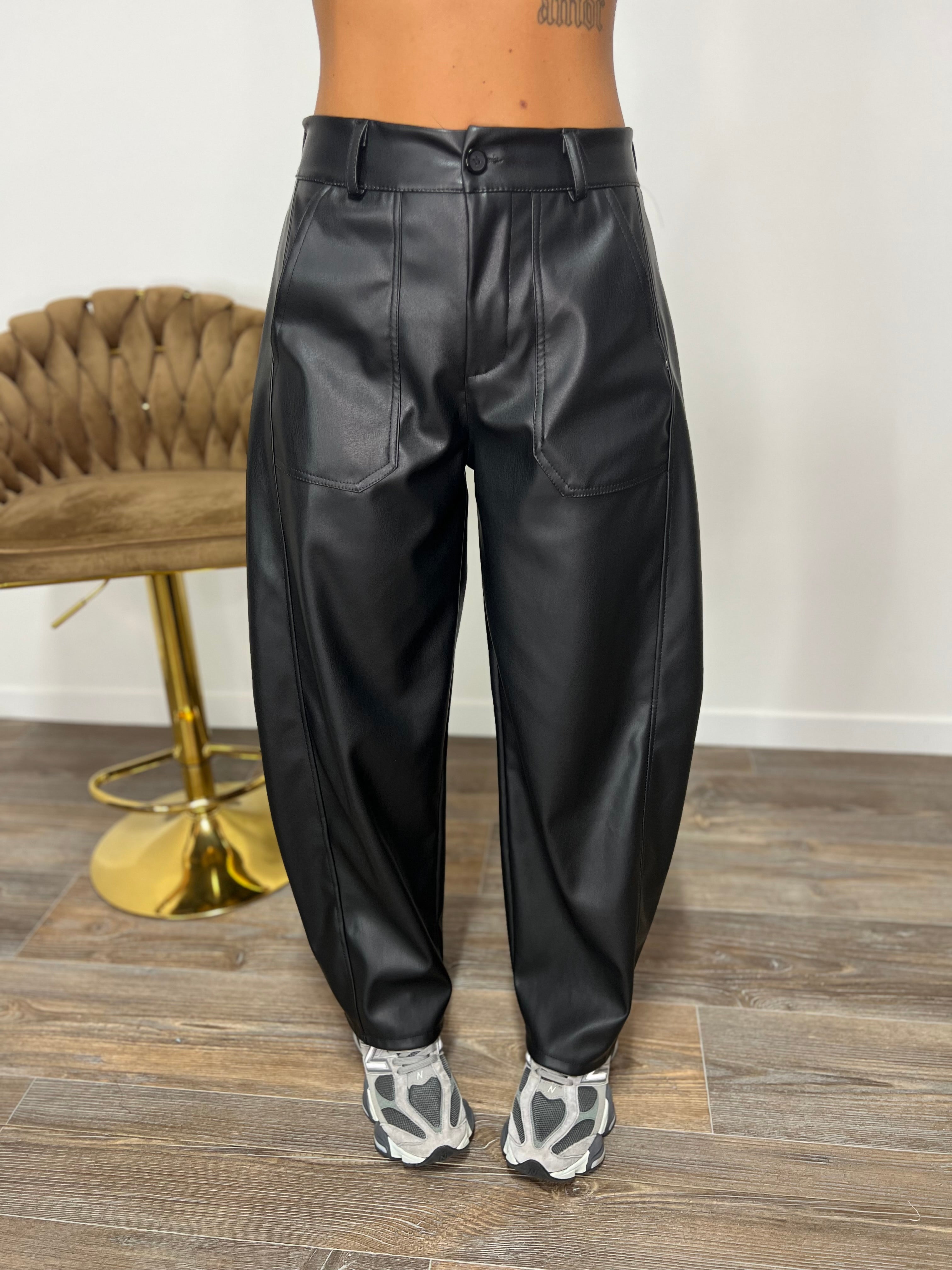 Pantalone Ballon Ecopelle