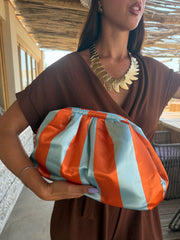 Pochette Stripes Orange