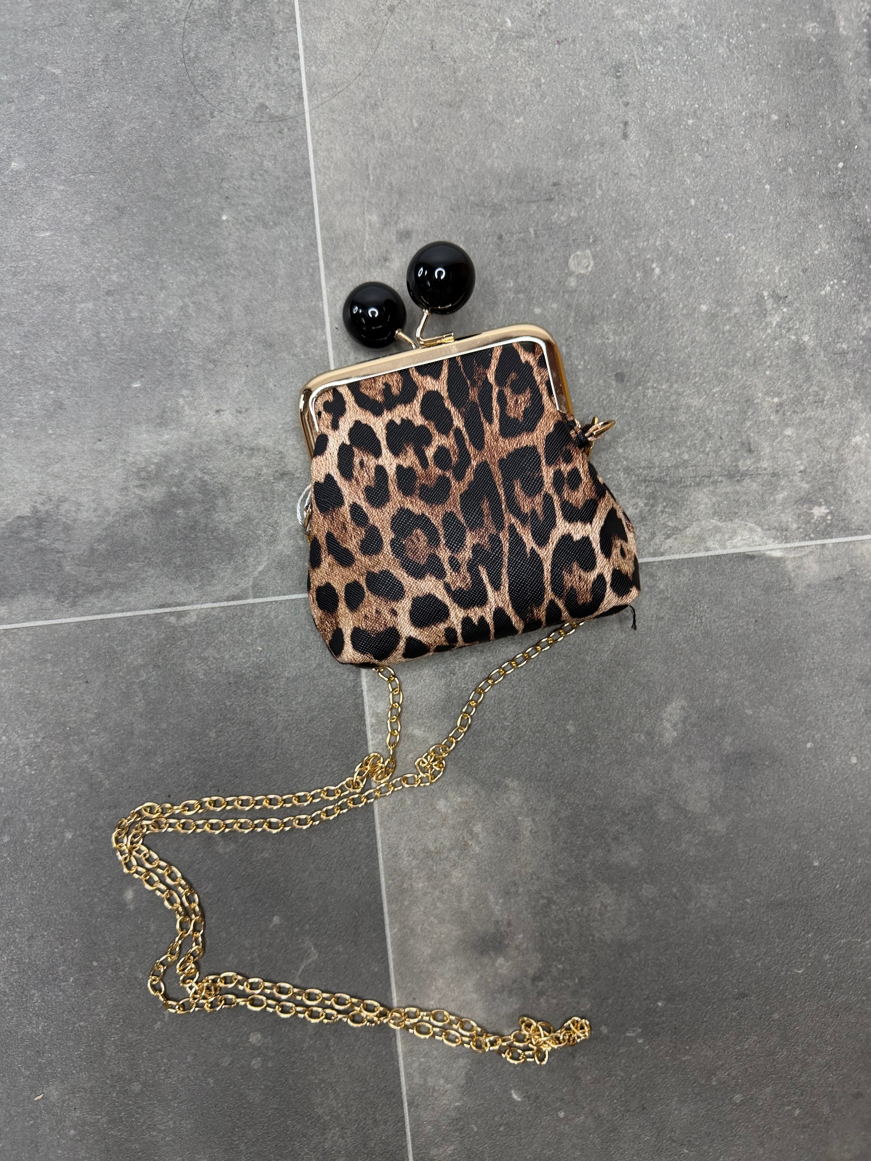 Mini Clutch Leopardata