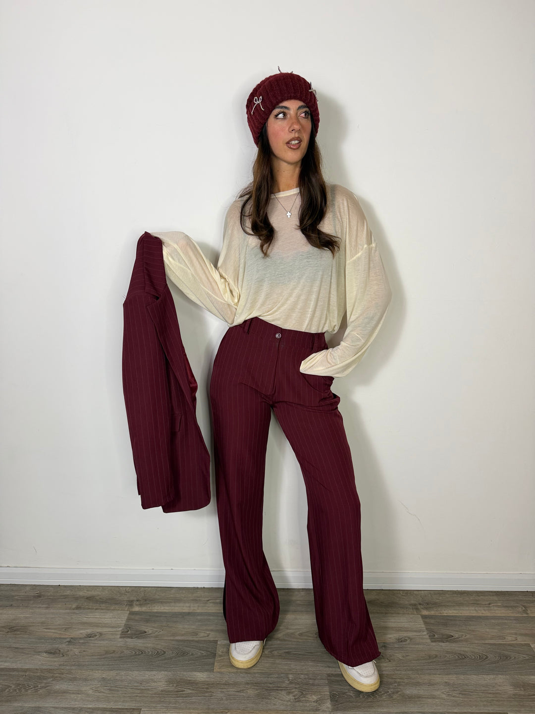 Tailleur Milano Bordeaux