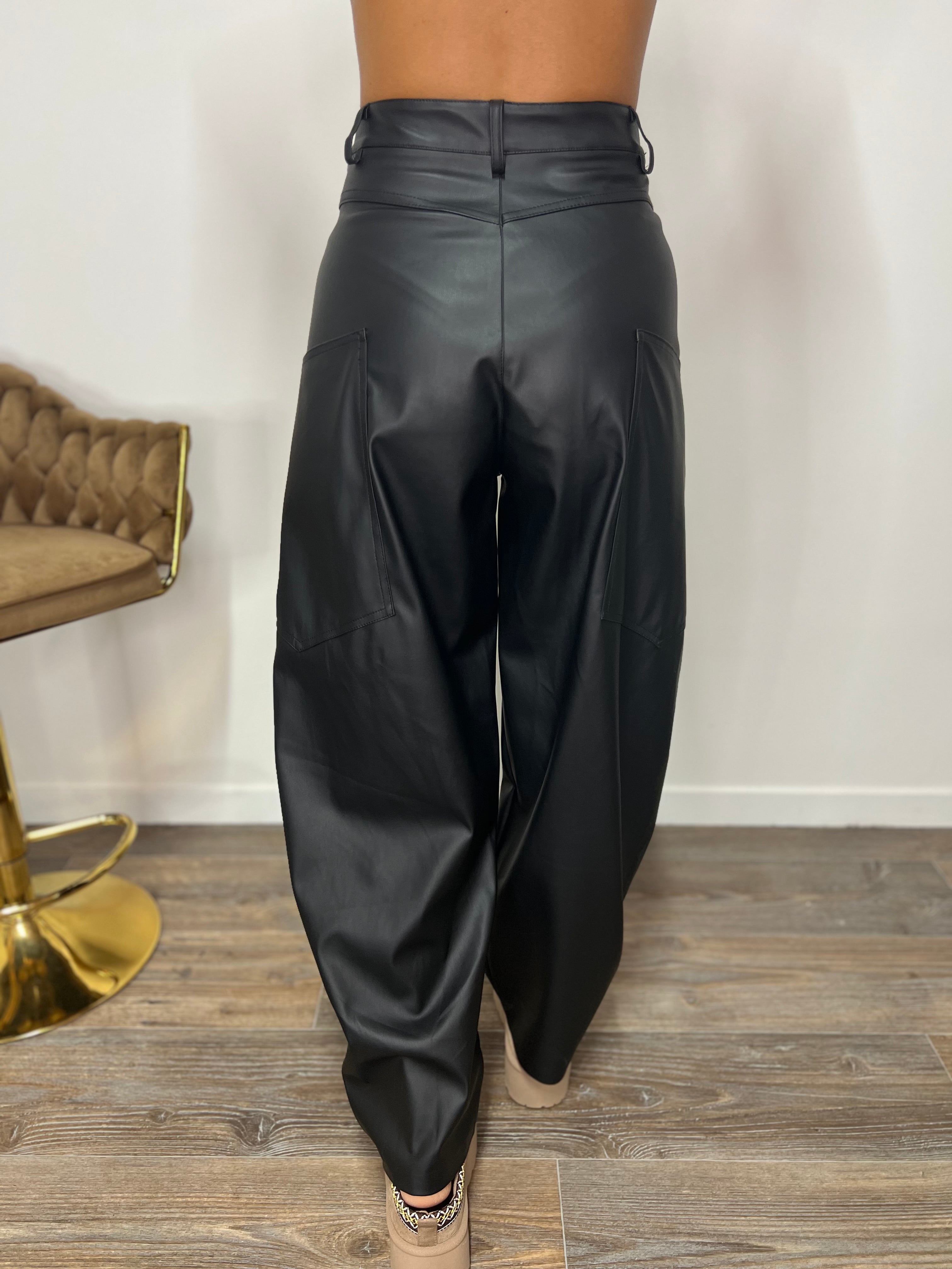 Pantalone Ballon Pelle LUMINA