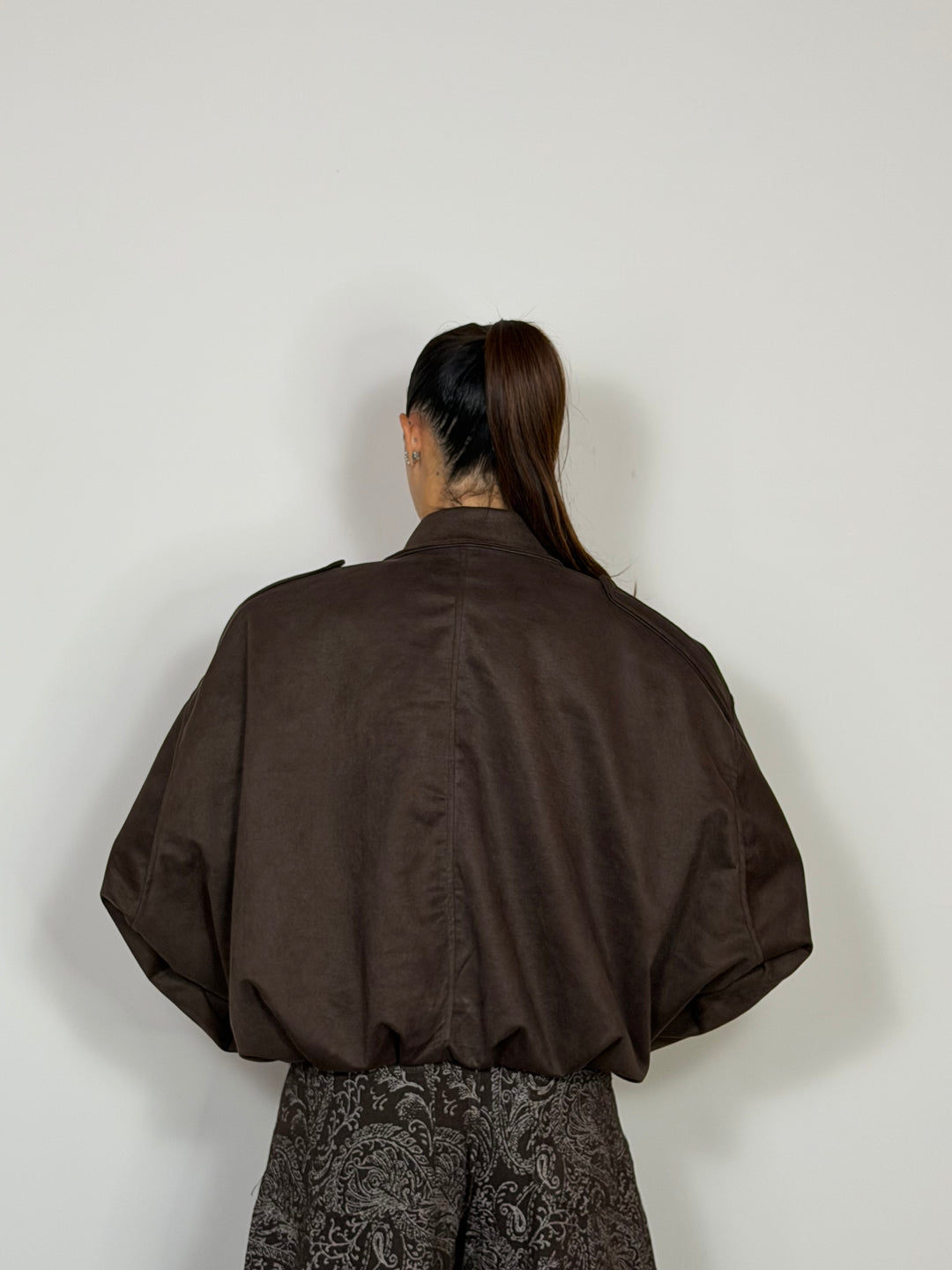 Bomber Trudy  Marrone