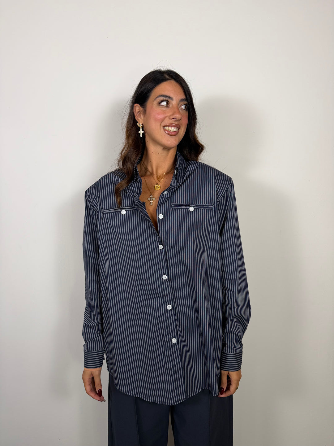 Camicia The Line Blue