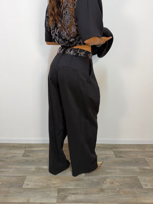Pantalone Azul LUMINA Nero