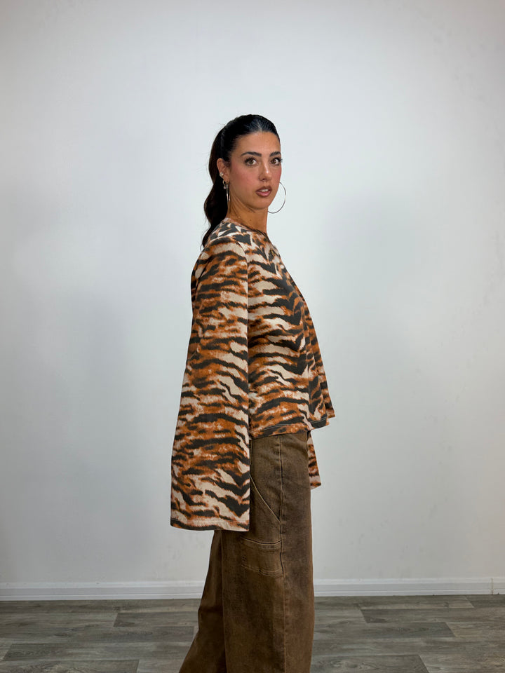 Maglia Tiger LUMINA Ruggine