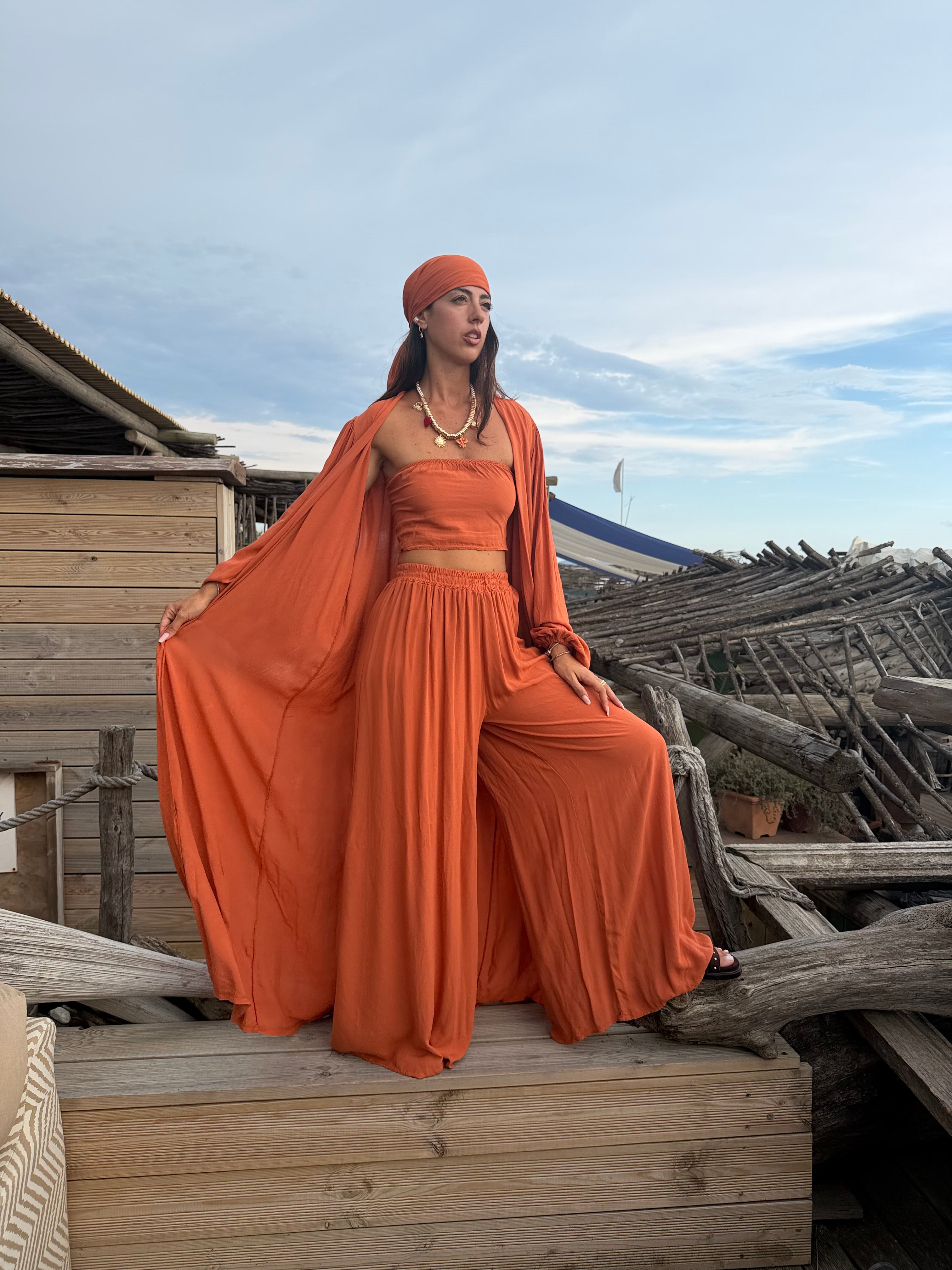 Coordinato Gitana Ruggine