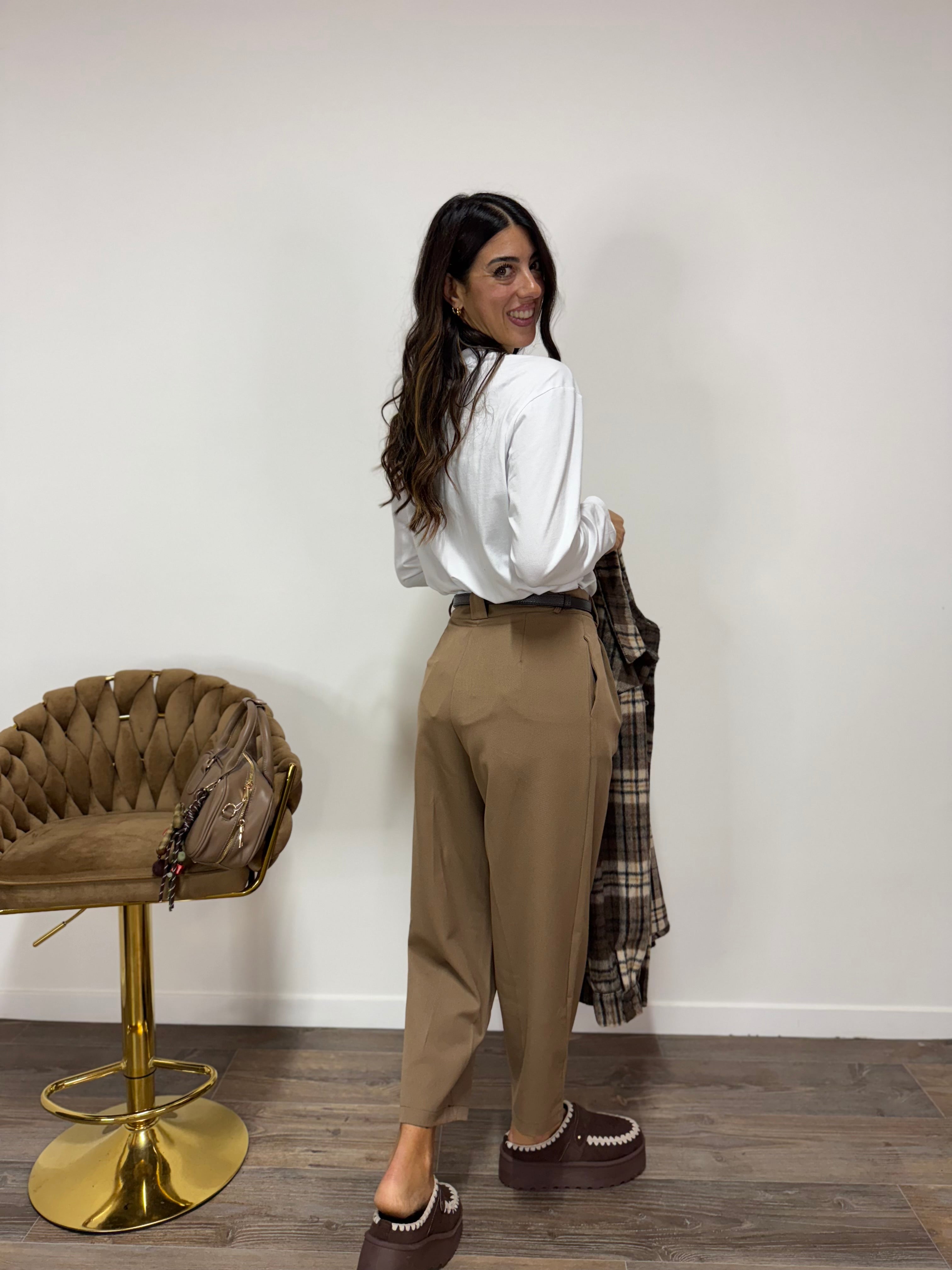 Pantalone Charme Fango