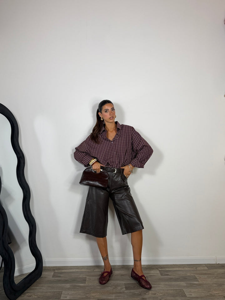 Camicia Melany Bordeaux