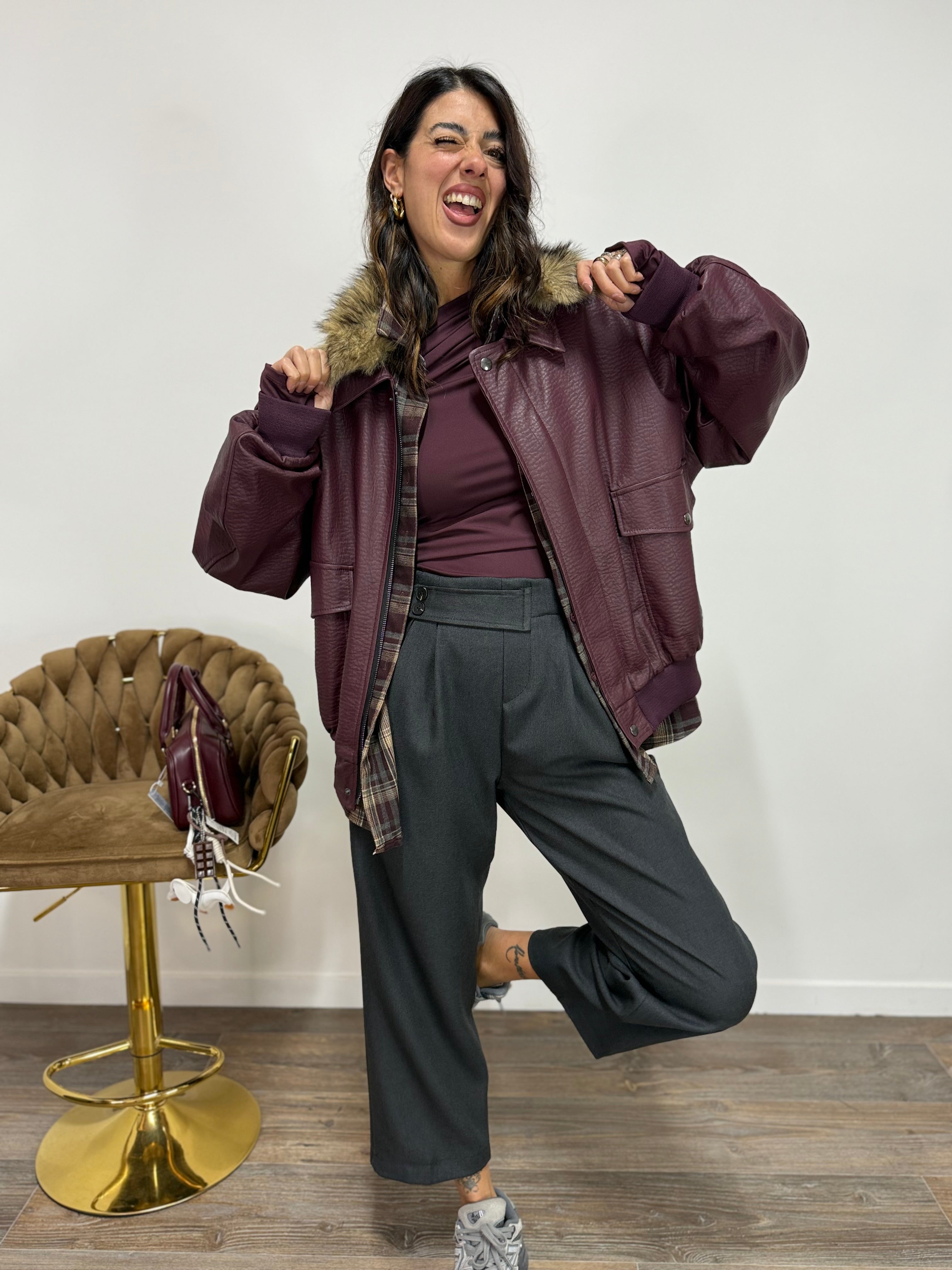 Giacca Top Gun LUMINA Bordaux