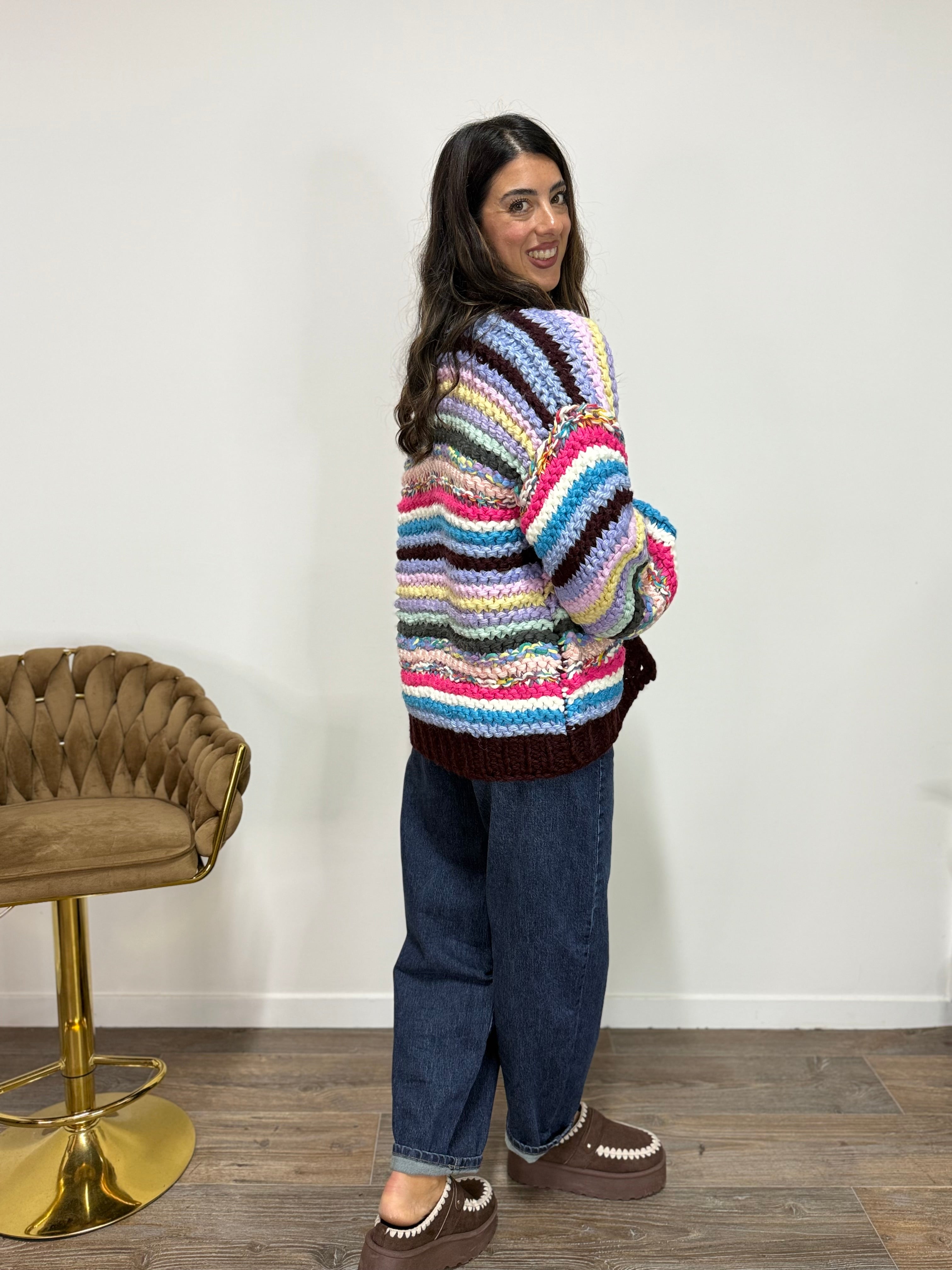 Cardigan della Nonna Prugna