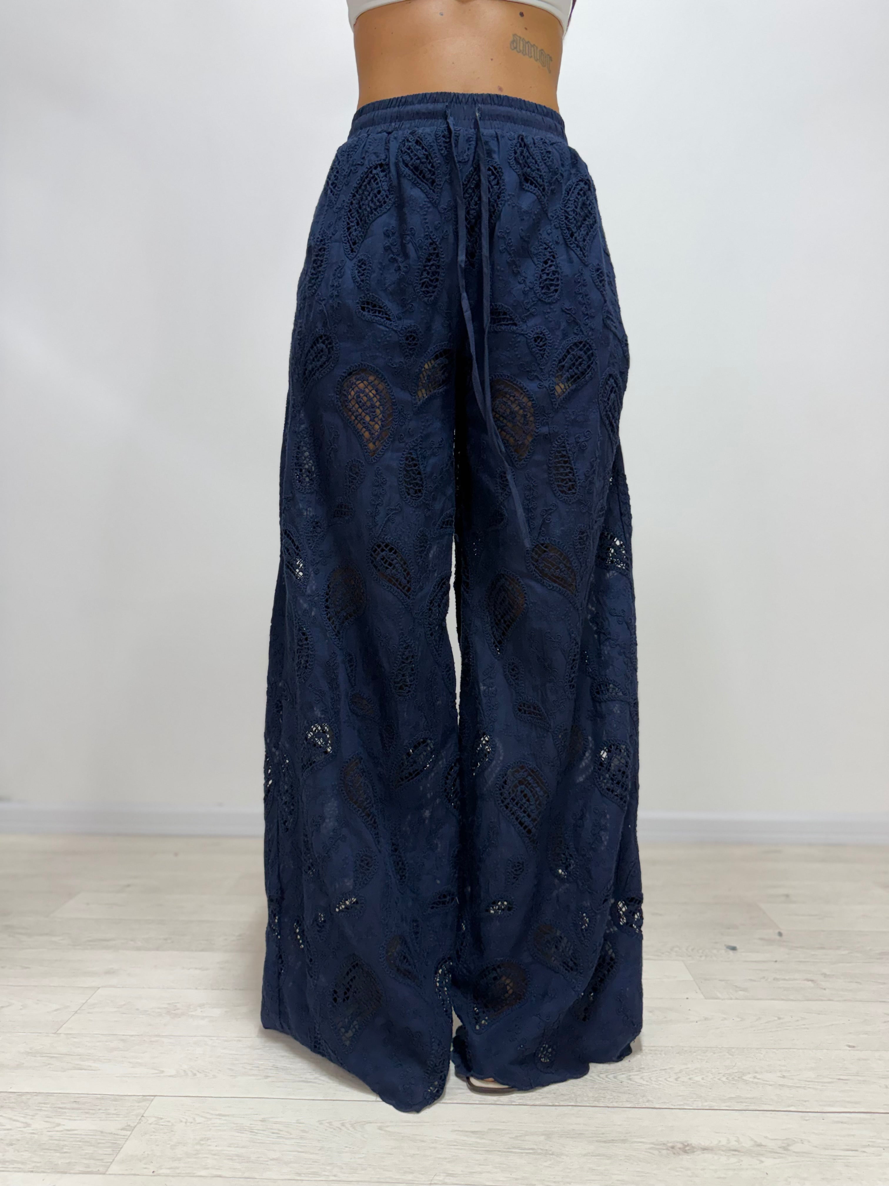 Pantalone Greta  LUMINA Blue