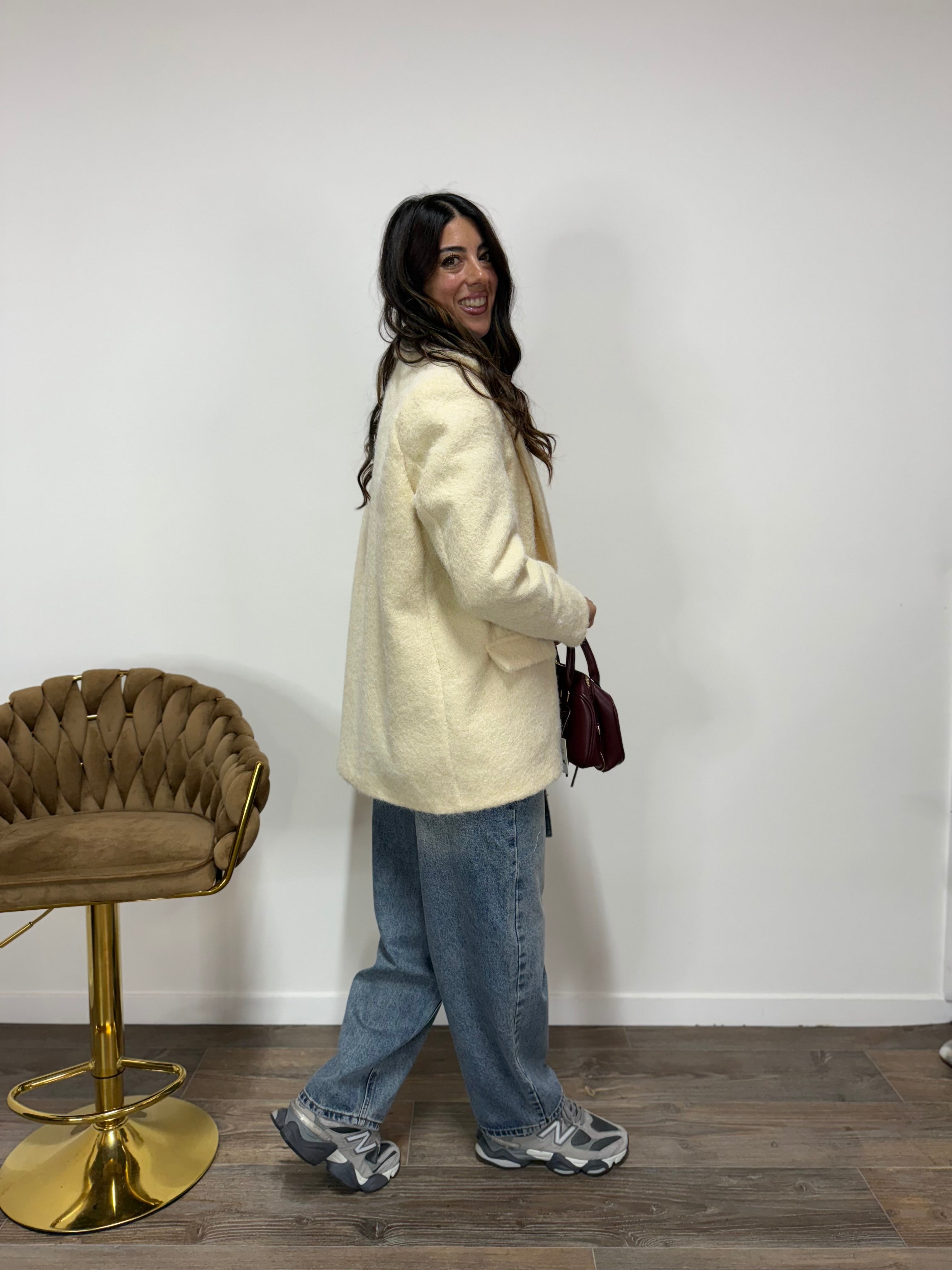 Blazer Soffice Panna