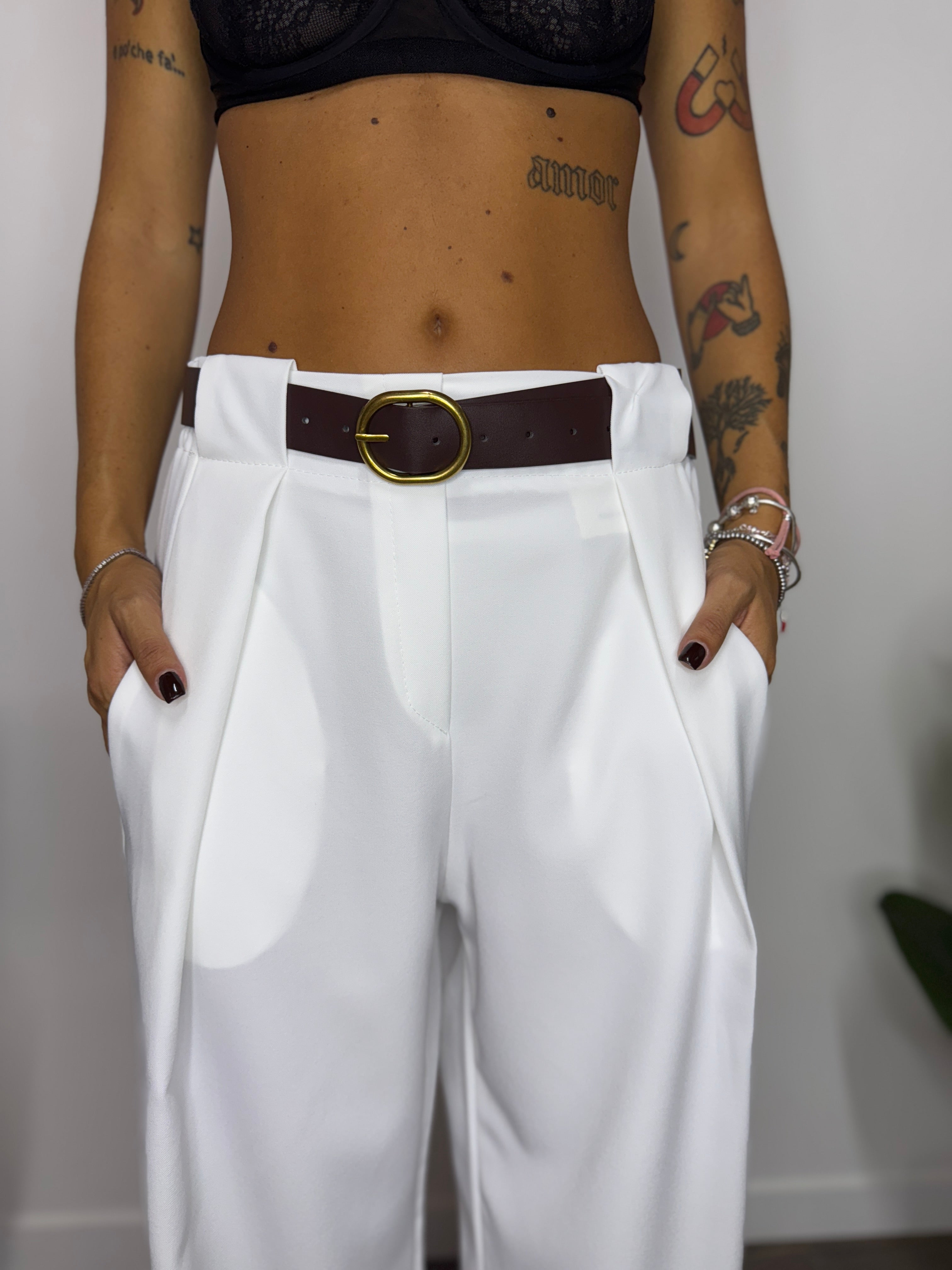 Pantalone Sophie Bianco