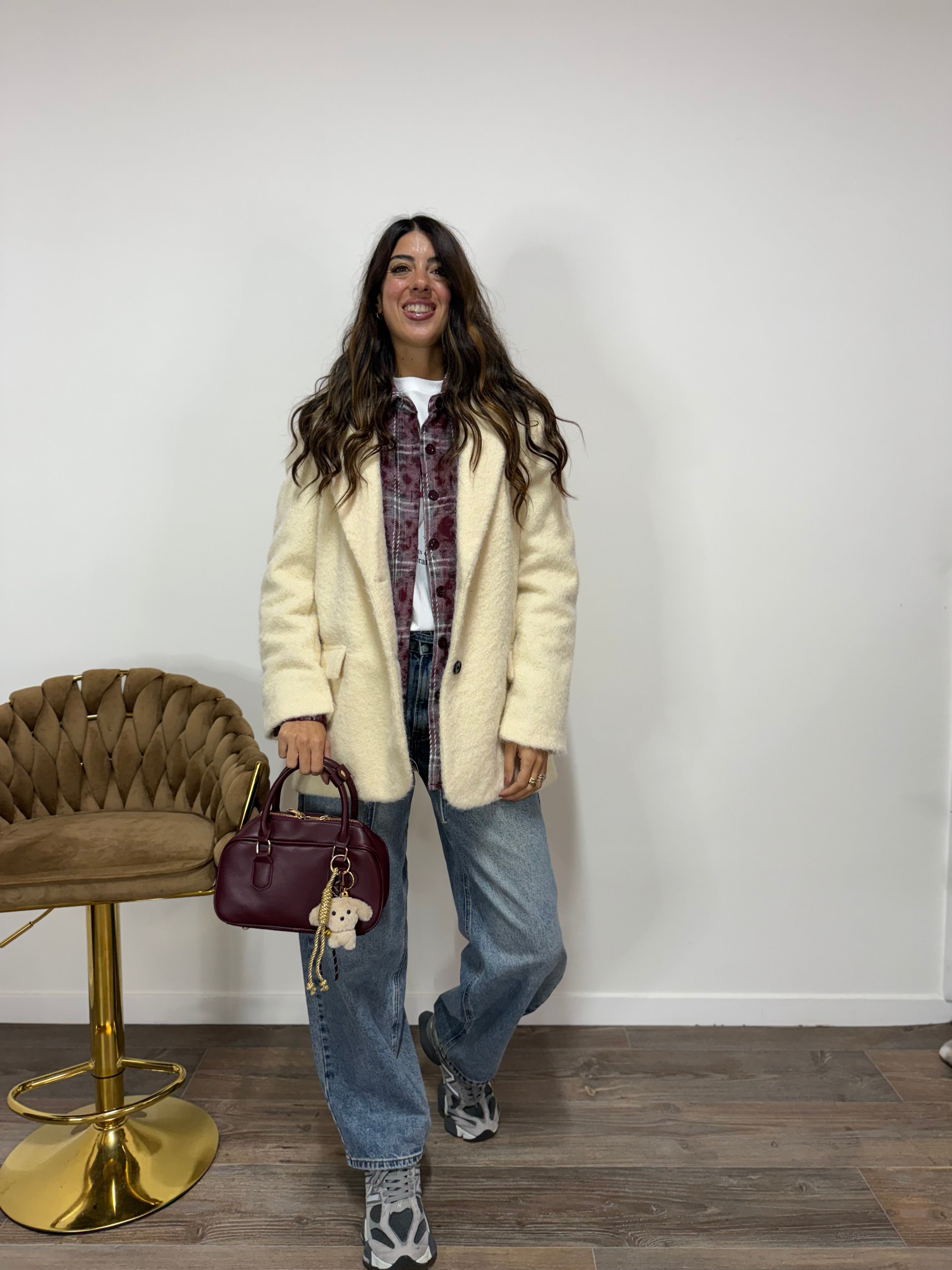 Blazer Soffice Panna