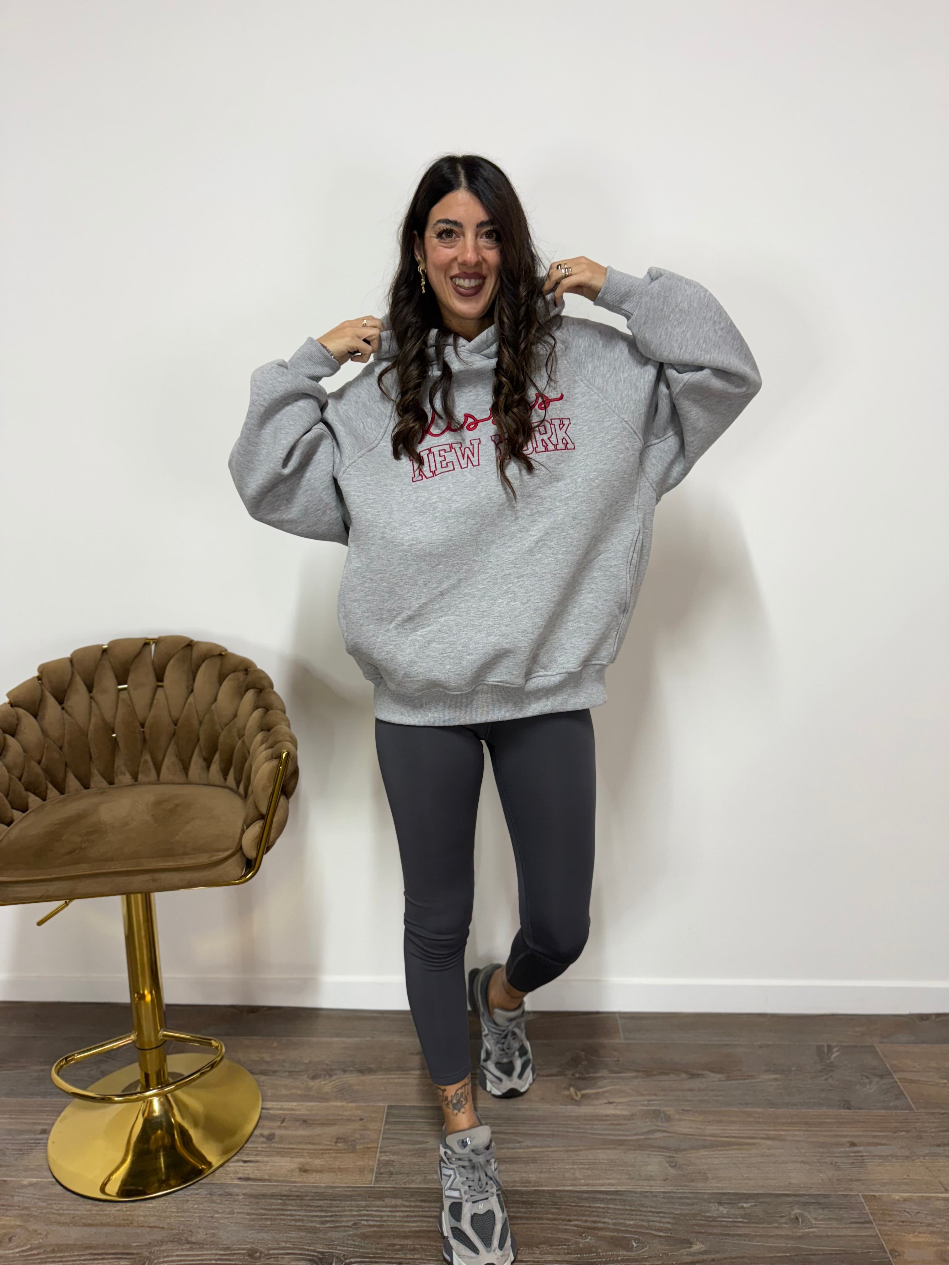 Felpa Kisses New York LUMINA