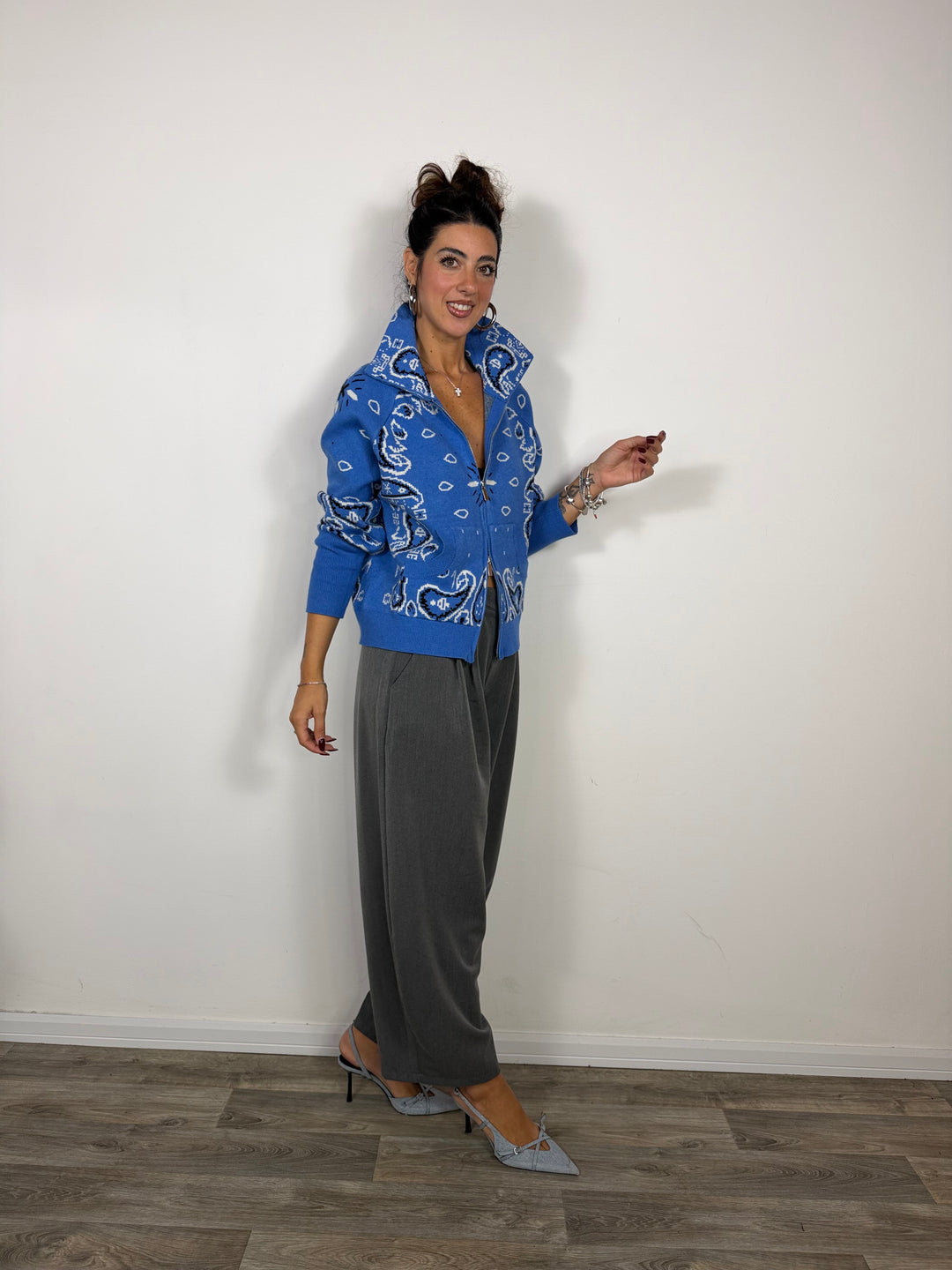 Pantalone Soft Grigio