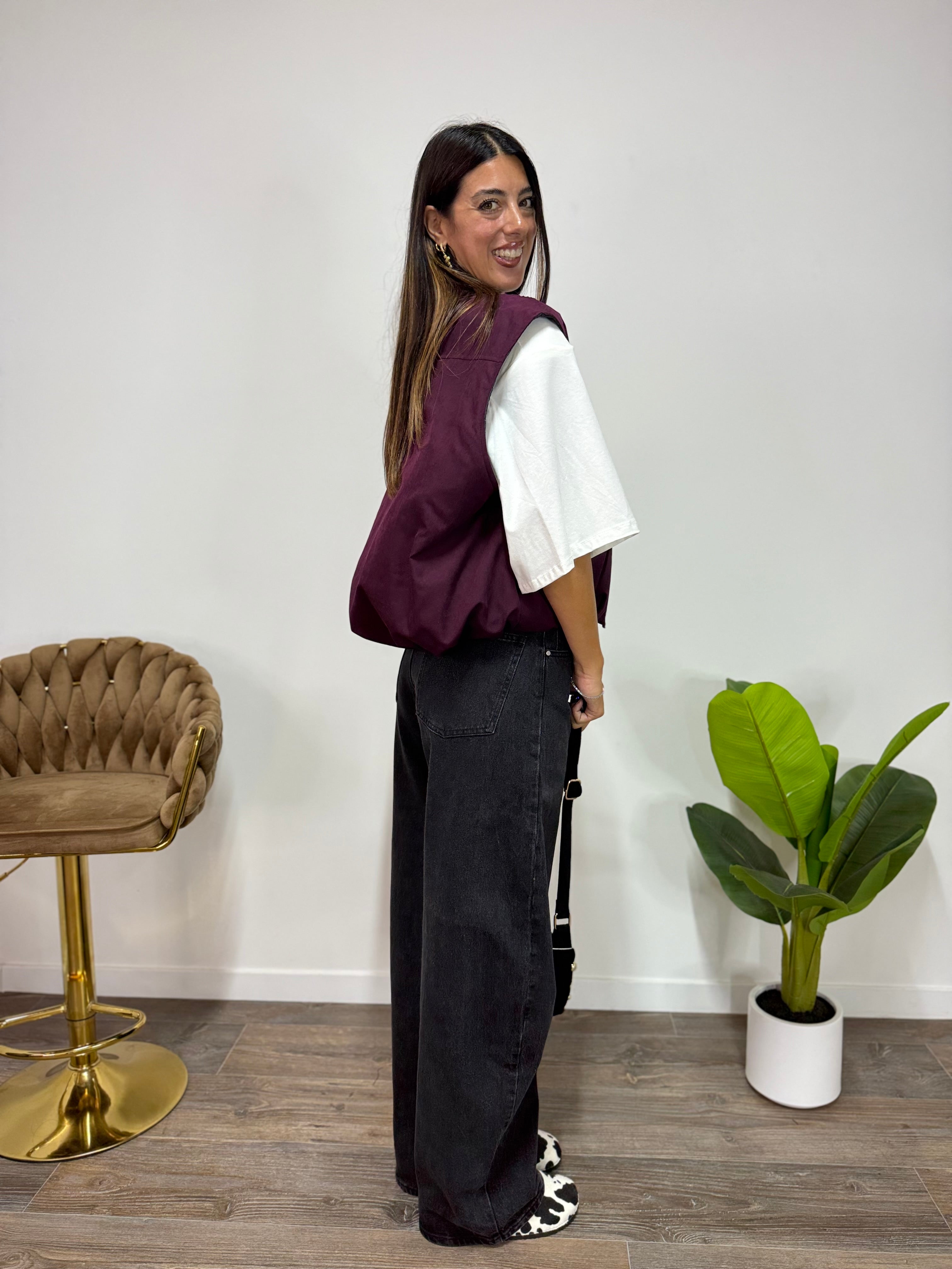 Jeans Black LUMINA