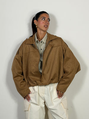 Bomber Trudy Cammello