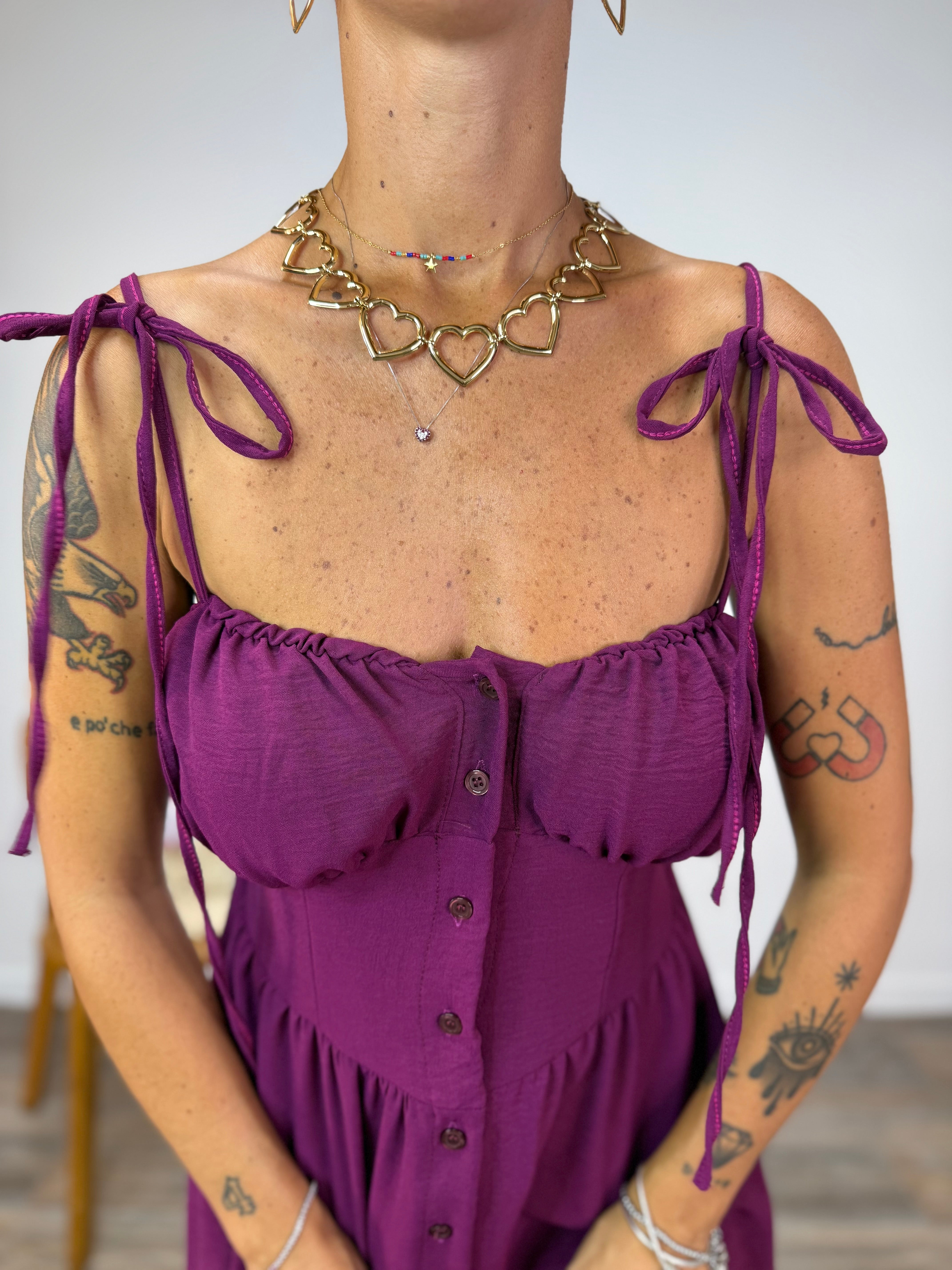 Collana Girocollo Heart