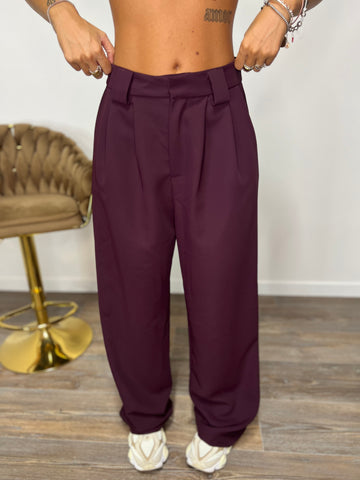 Pantalone LUMINA Prugna