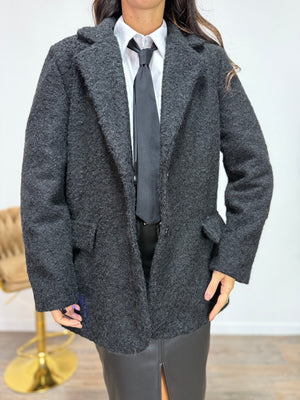 Blazer Soffice Nero