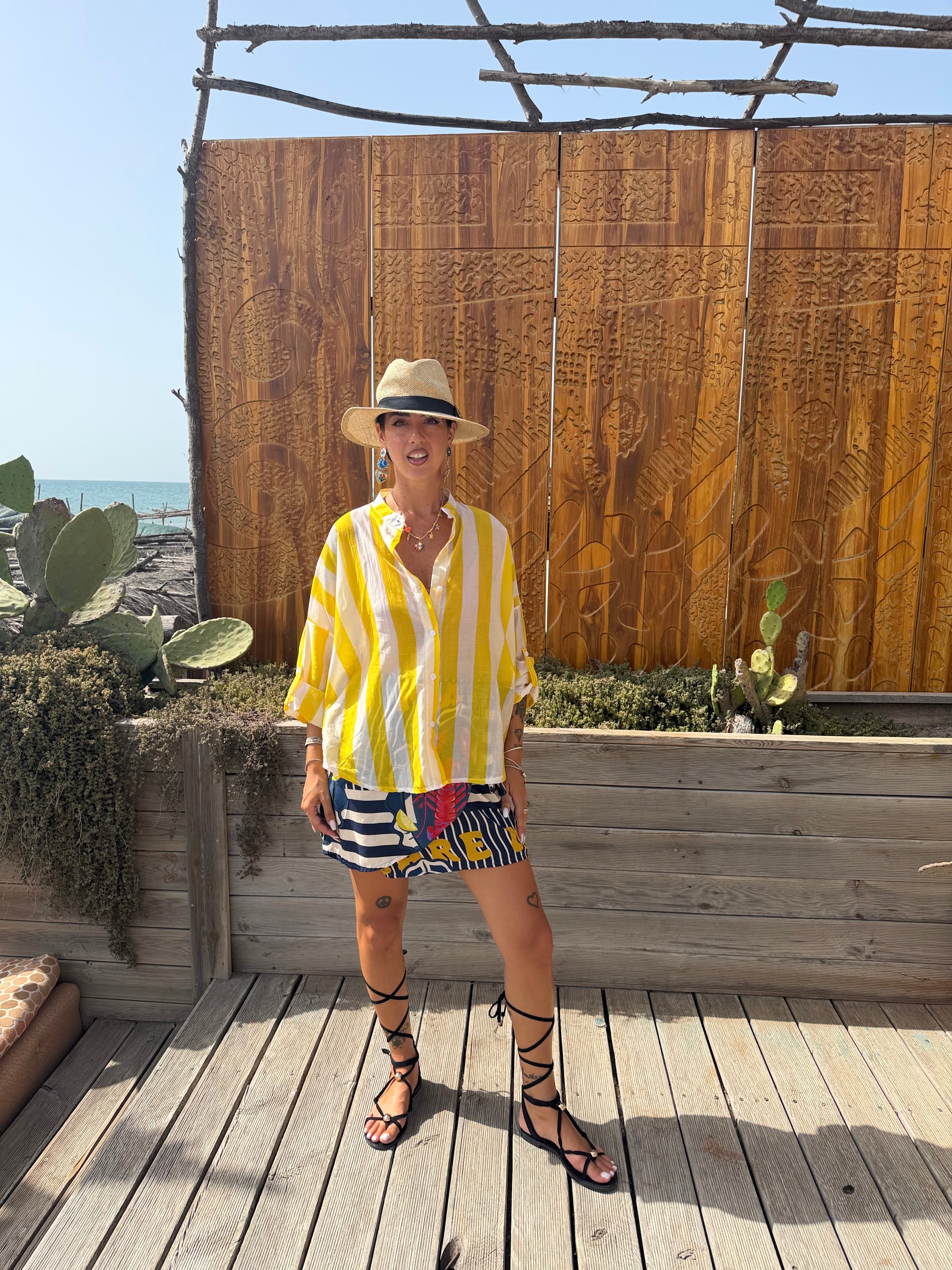 Camicia Candy Gialla
