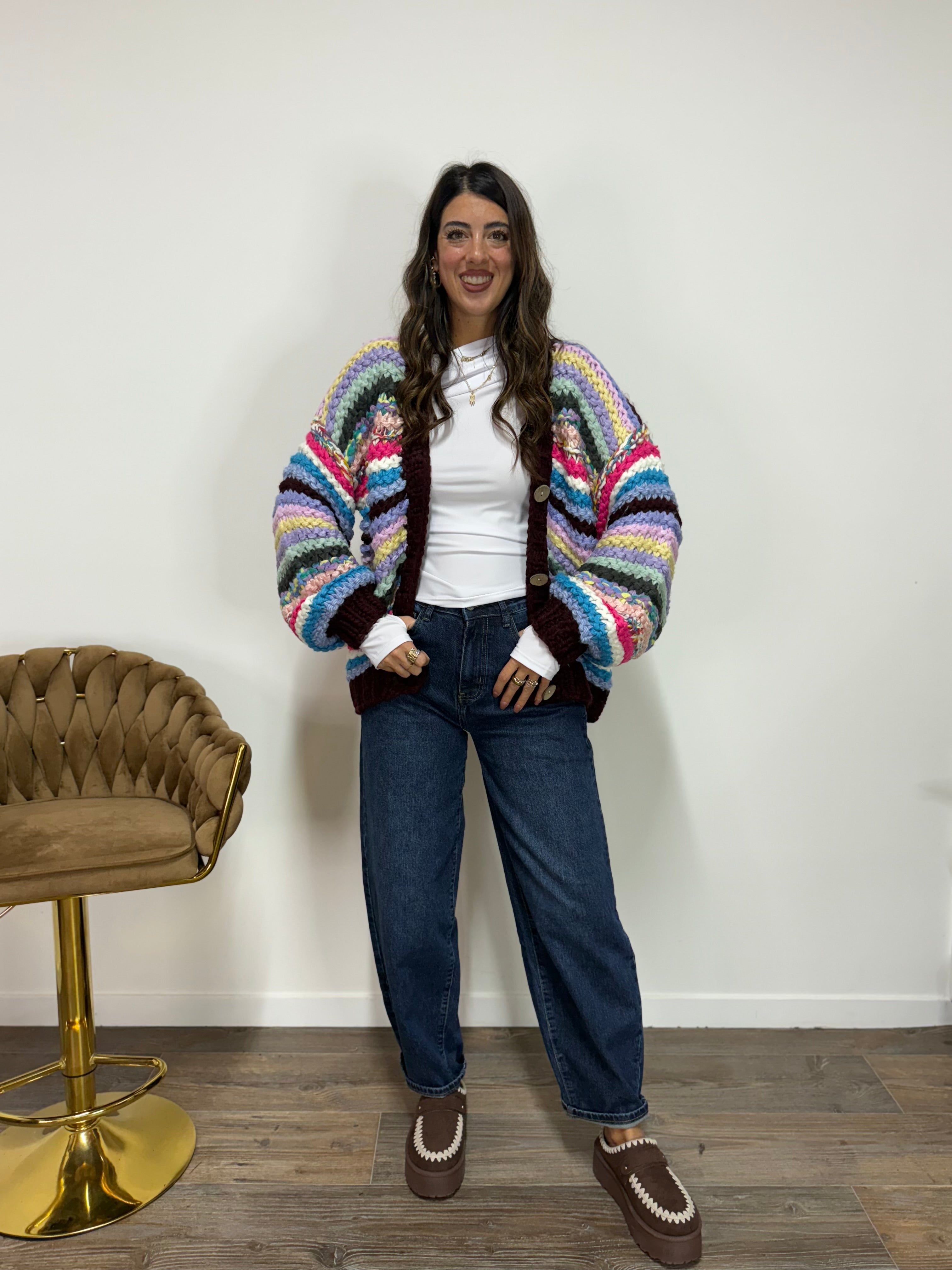 Cardigan della Nonna Prugna