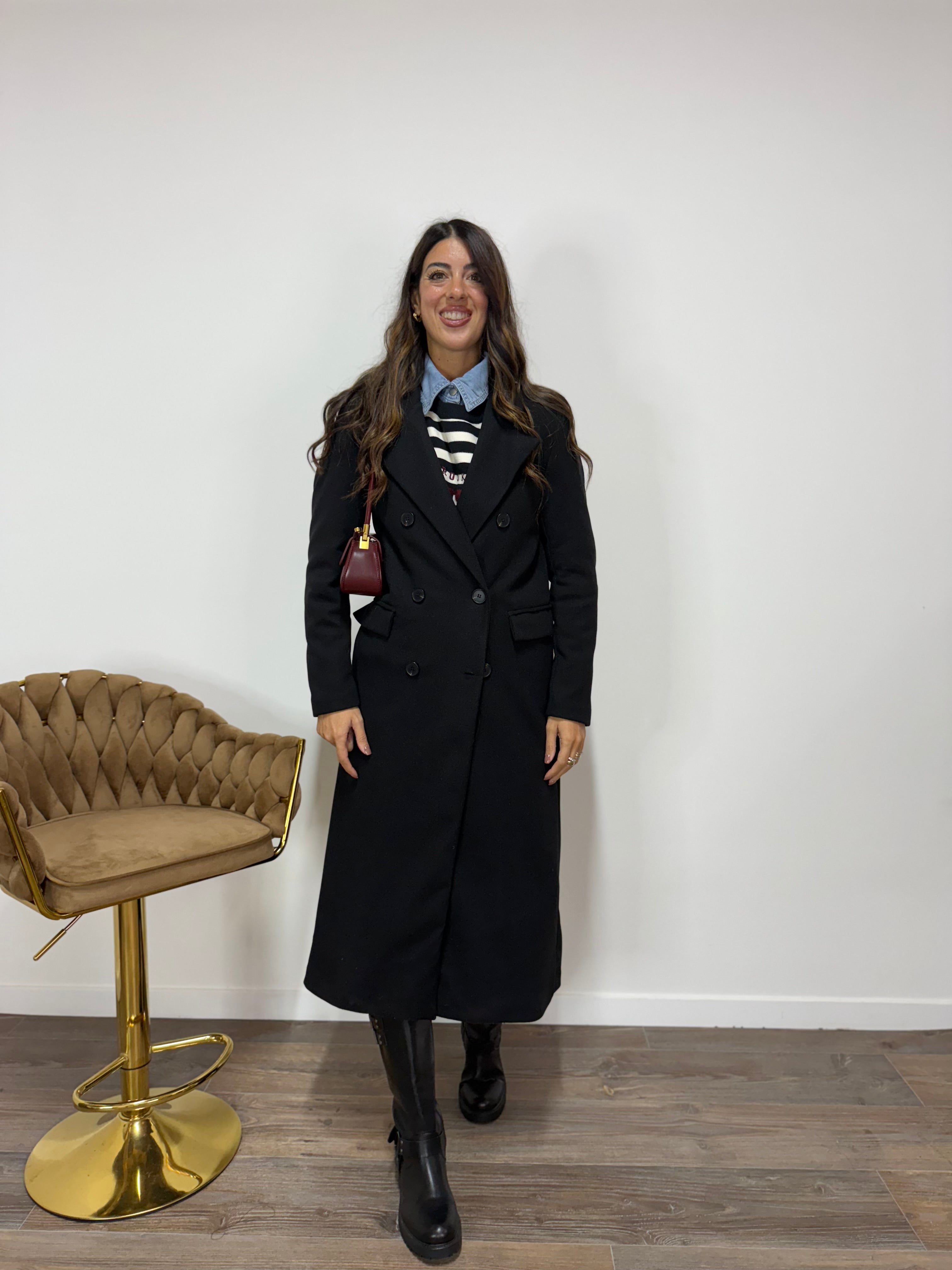 Cappotto Alicia Nero