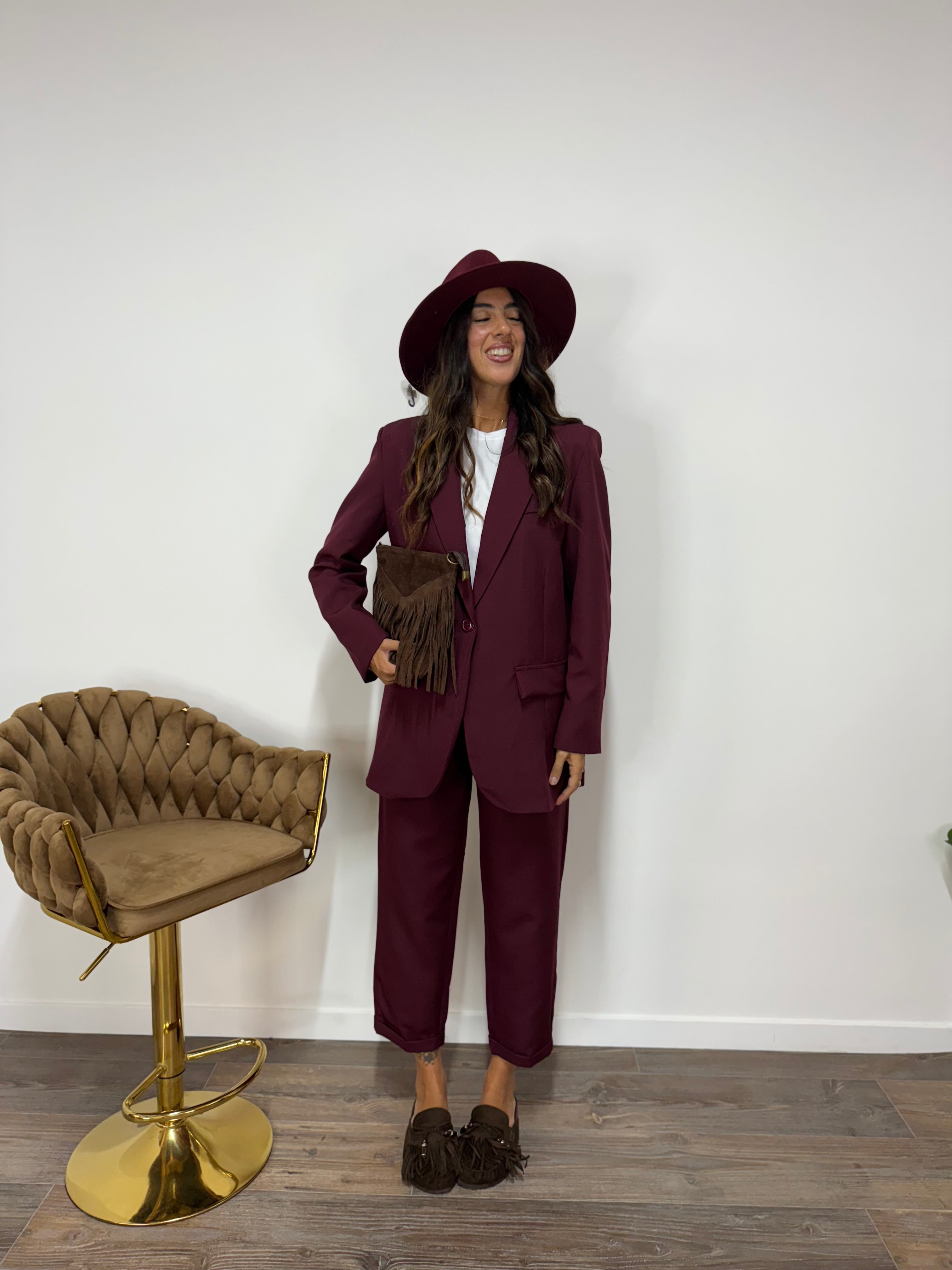 Tailleur Roma Prugna