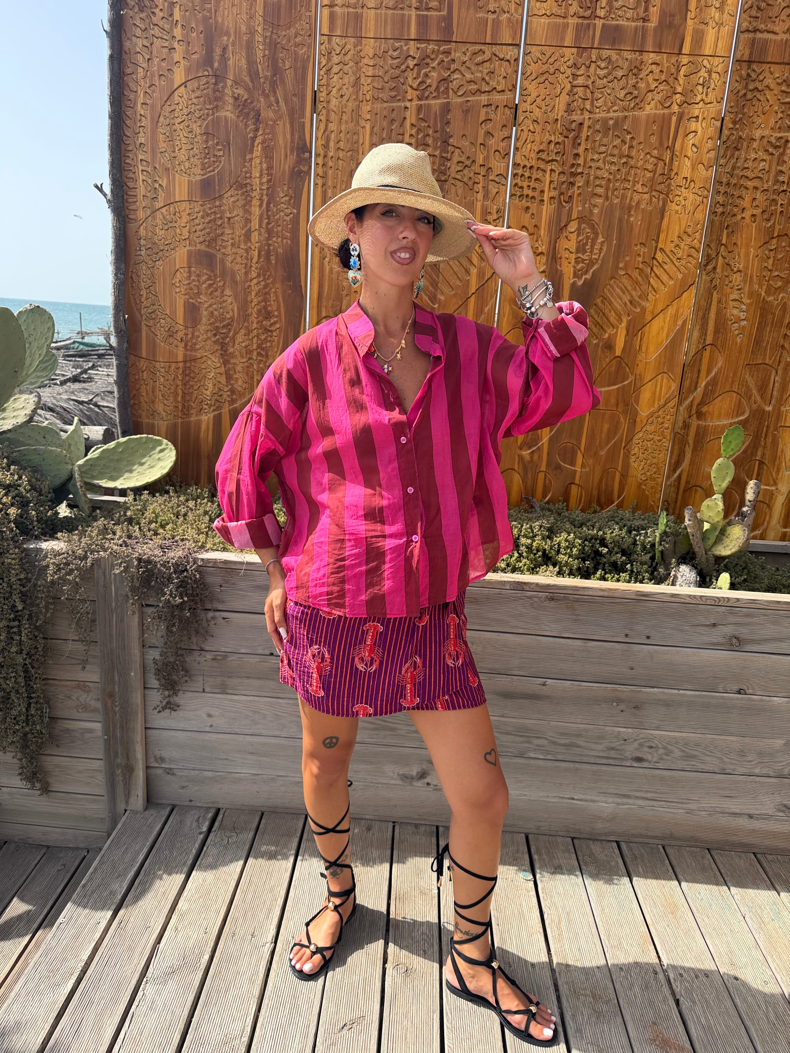 Camicia Candy Fucsia