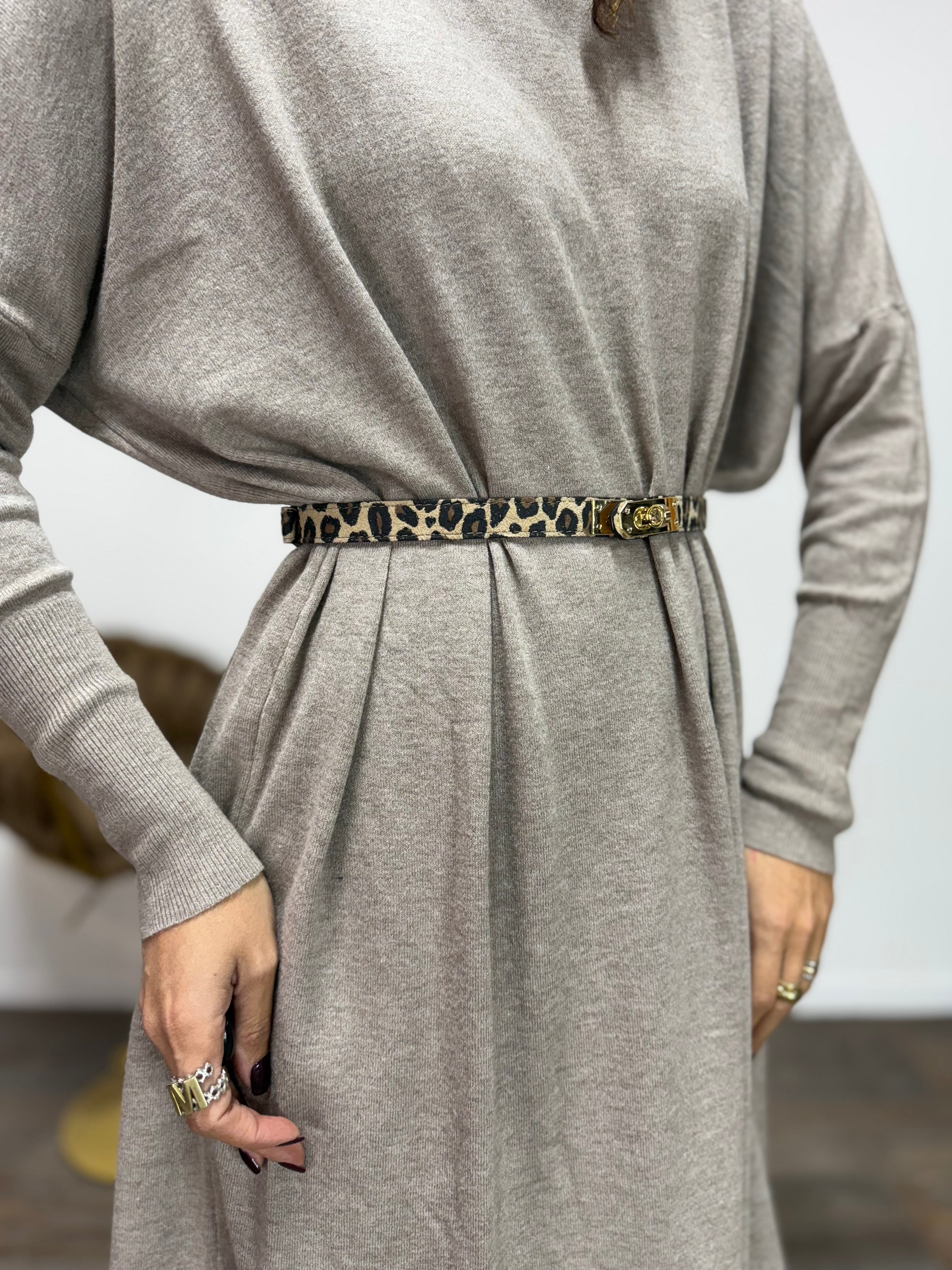 Cintura H Leopardata