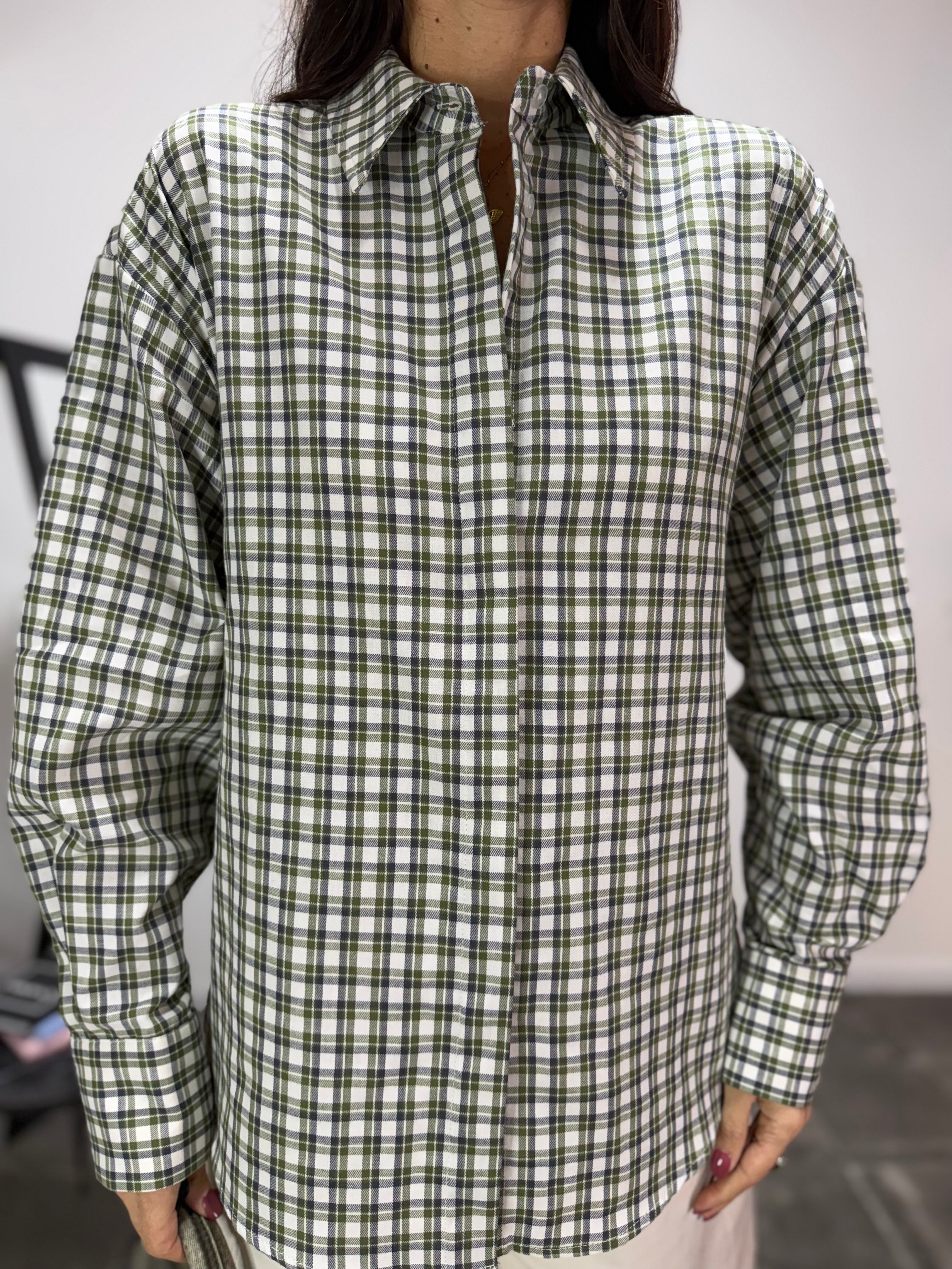 Camicia Cortez LUMINA Verde