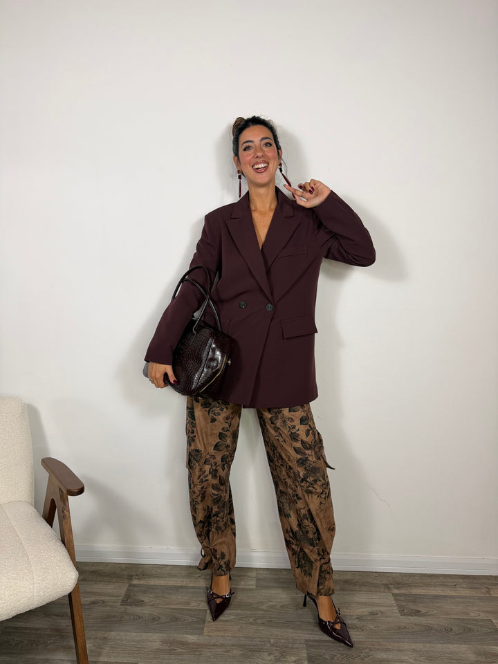 Pantalone Greta LUMINA Flowers