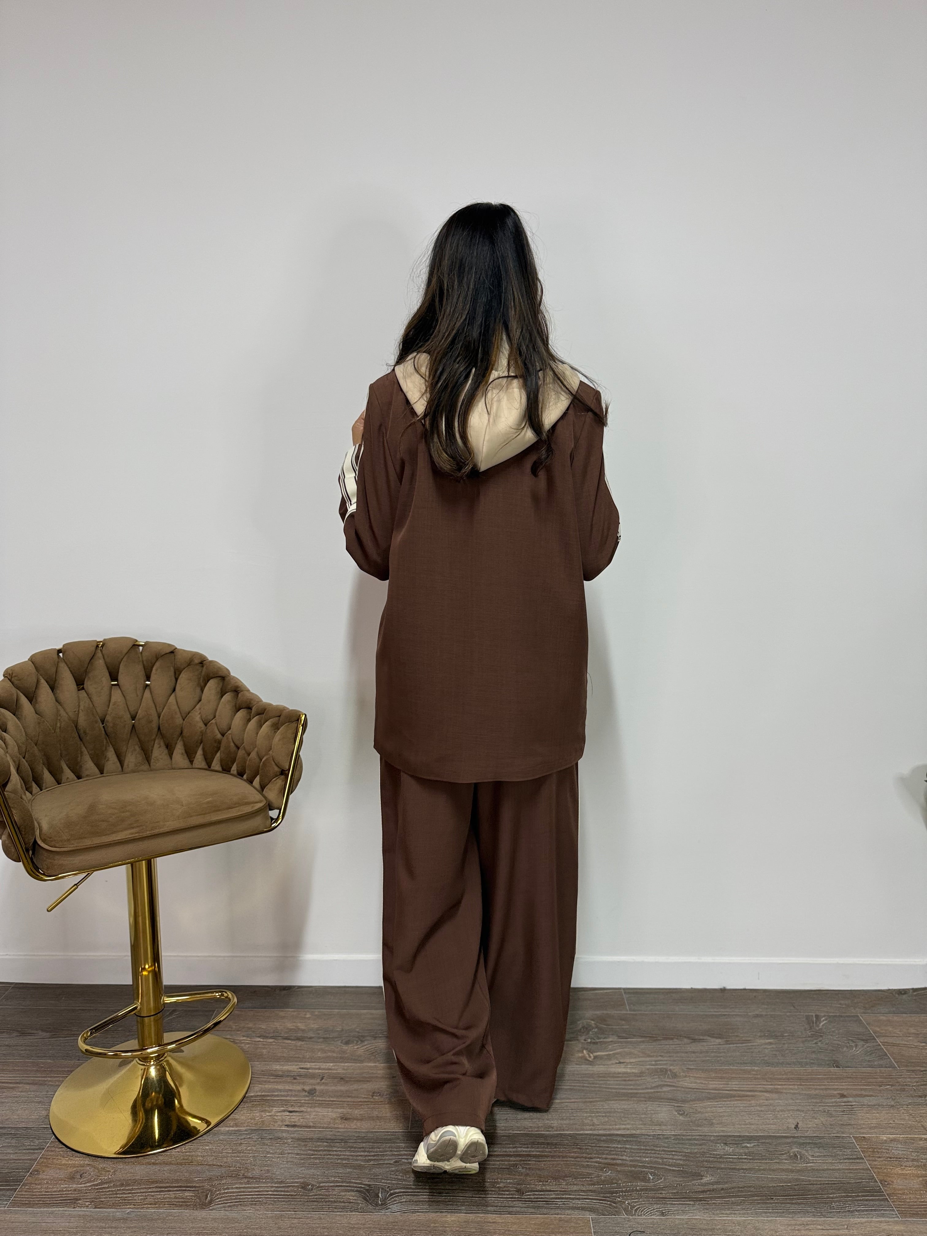 Tailleur New York Marrone
