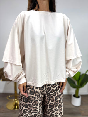 T-Shirt Lùlù LUMINA Crema
