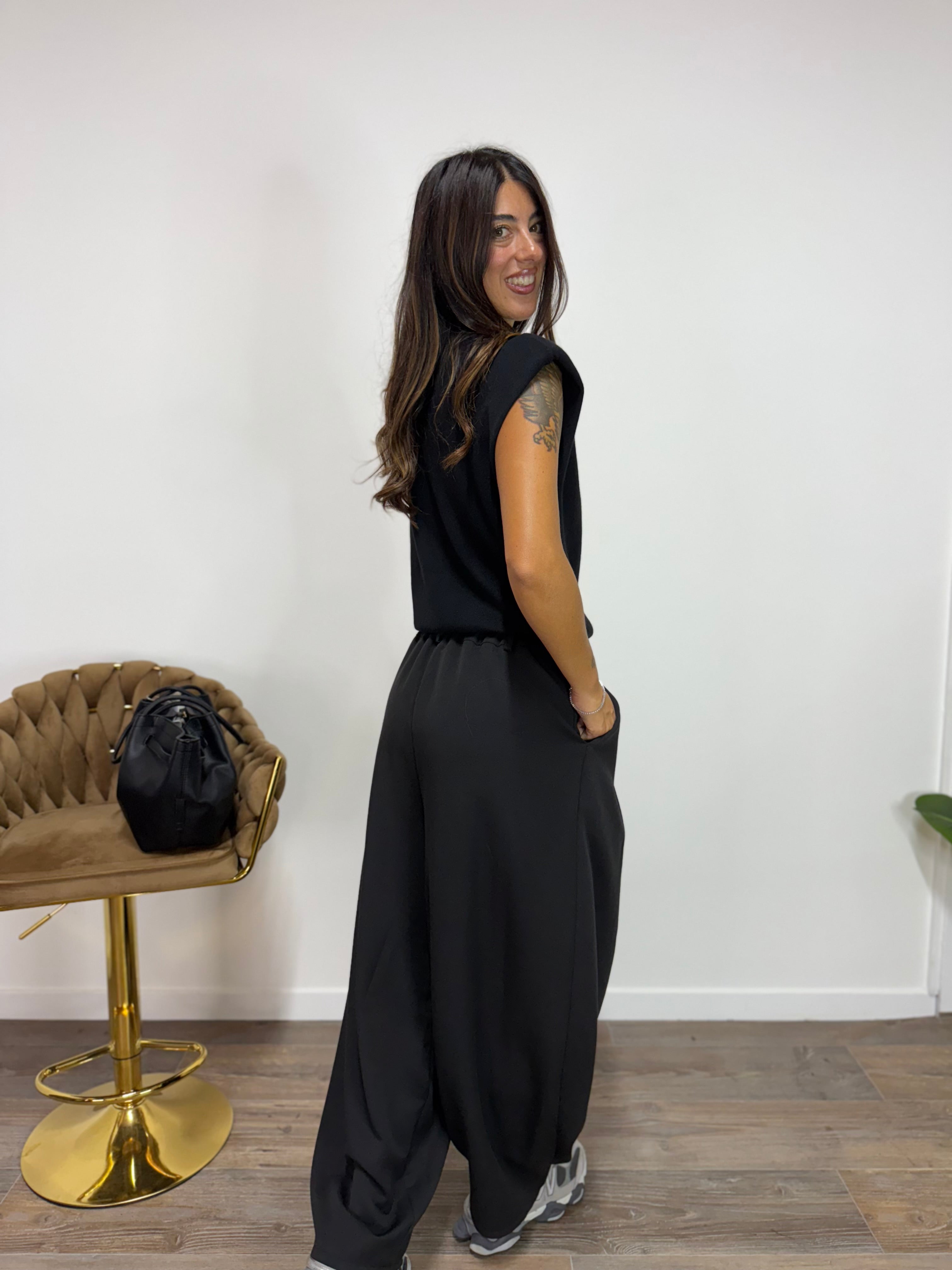 Pantalone Intersection Nero