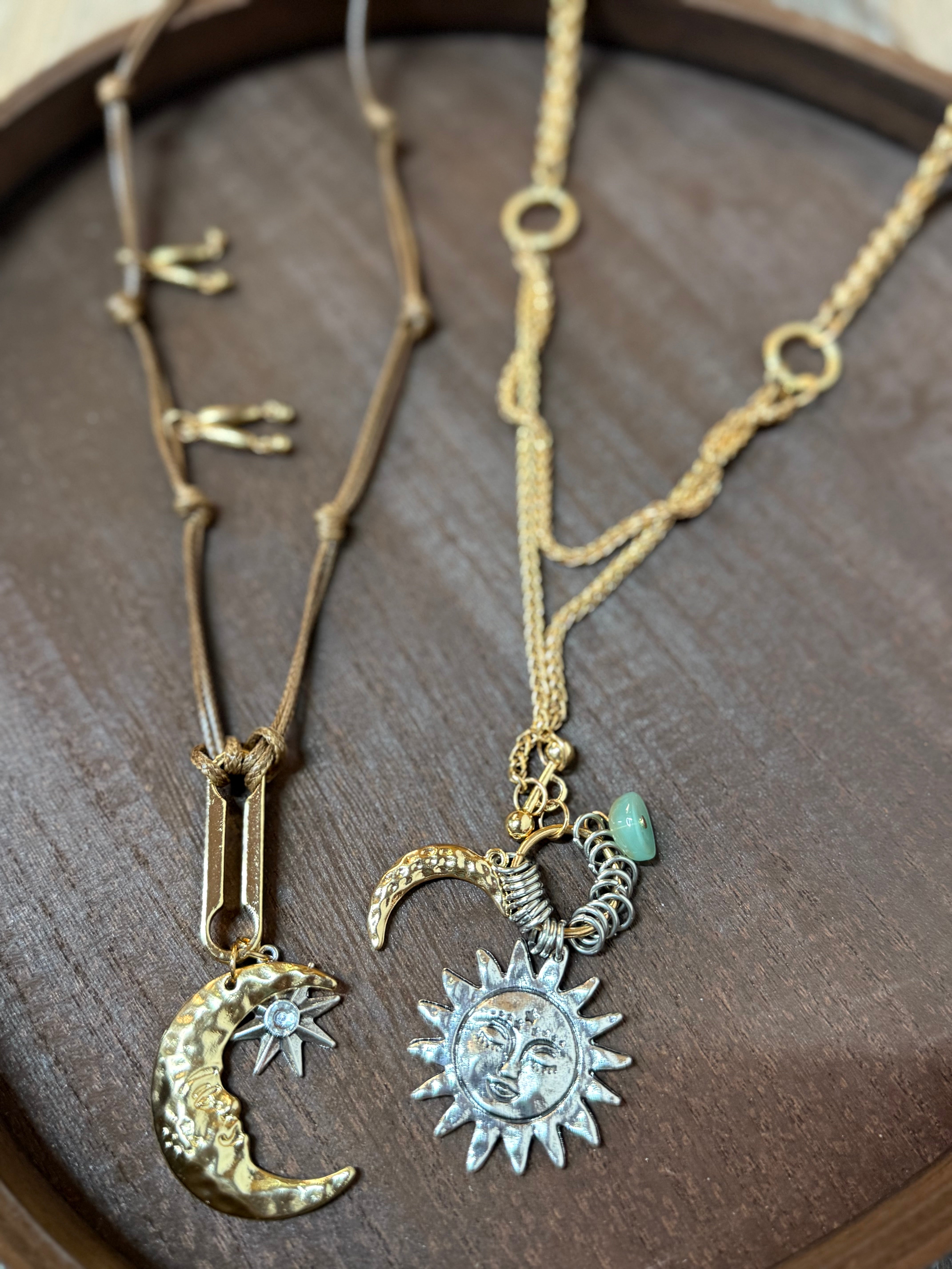 Collana Sole Luna Duo