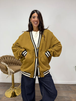 Cardigan Urban LUMINA Senape